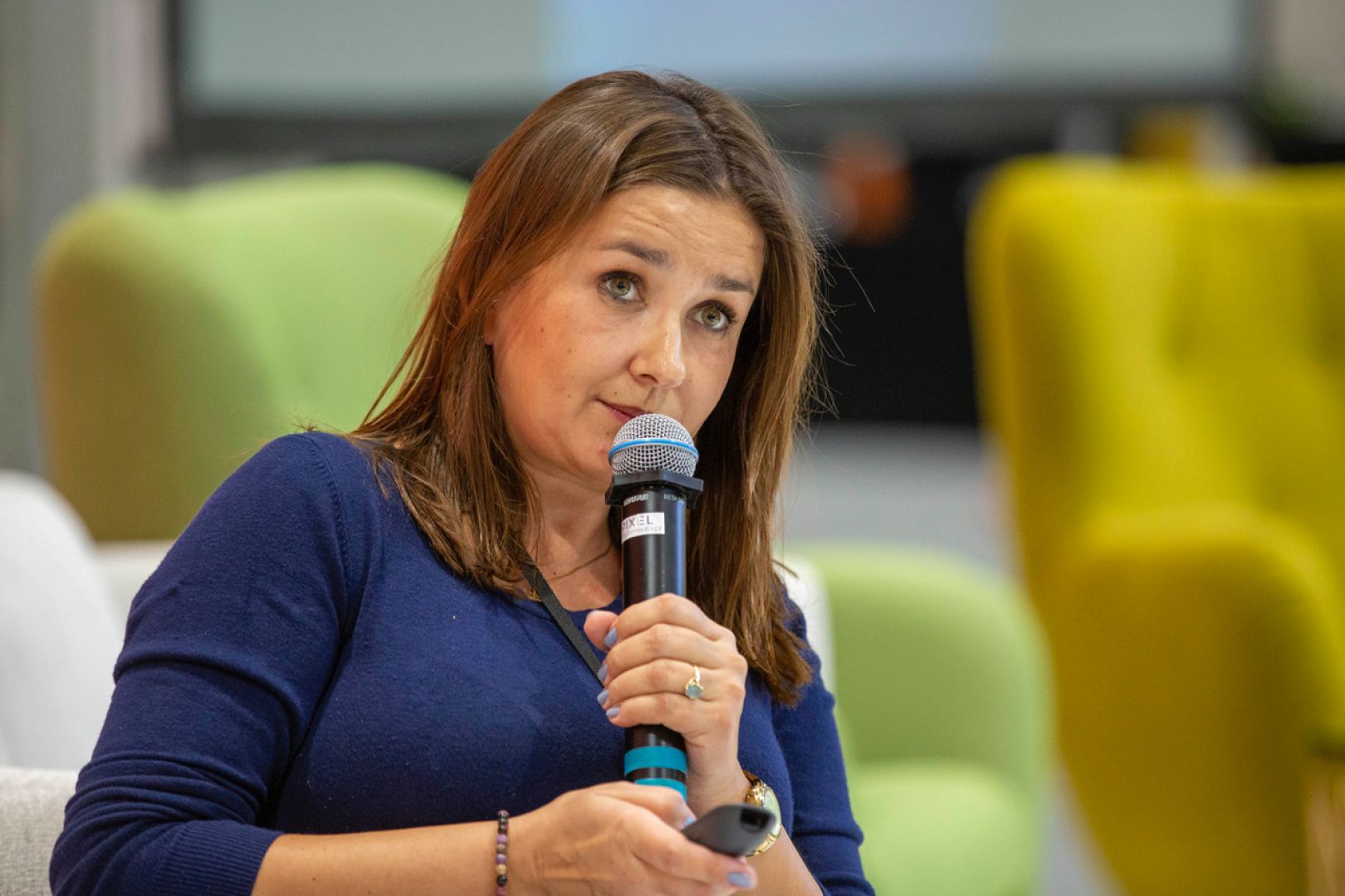Anna Koszela-Krawczyk. Forum Dobrego Designu 2019. Fot. Piotr Waniorek