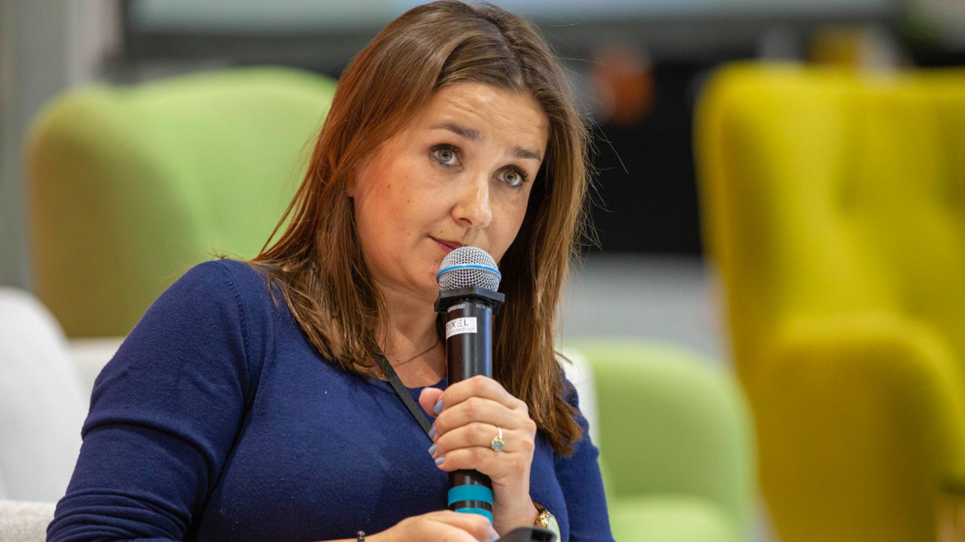 Anna Koszela-Krawczyk. Forum Dobrego Designu 2019. Fot. Piotr Waniorek