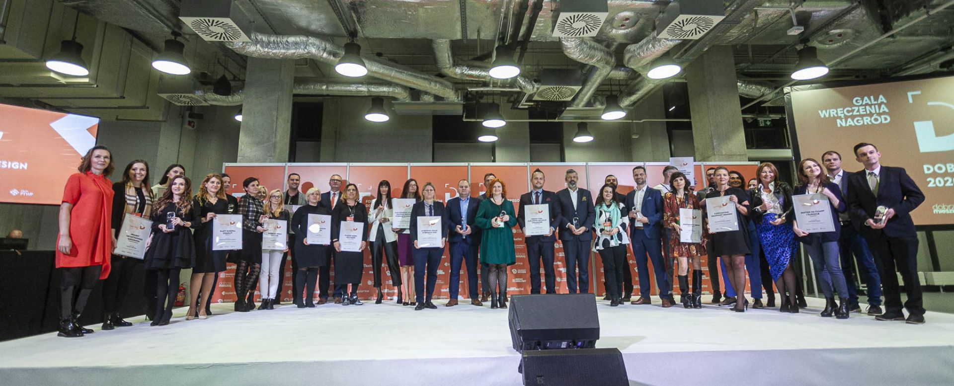 Gala wręczenia nagród w konkursie Dobry Design 2020. Fot. Marek Misiurewicz