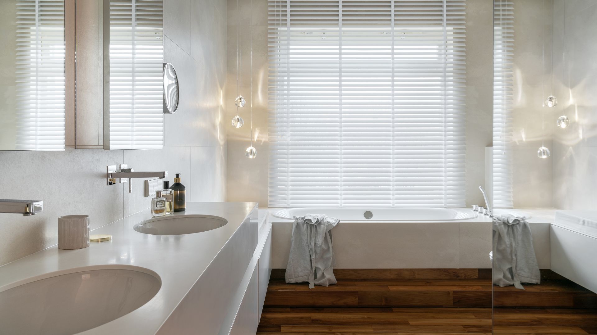 Domowe SPA: piękna łazienka w nowoczensym stylu
