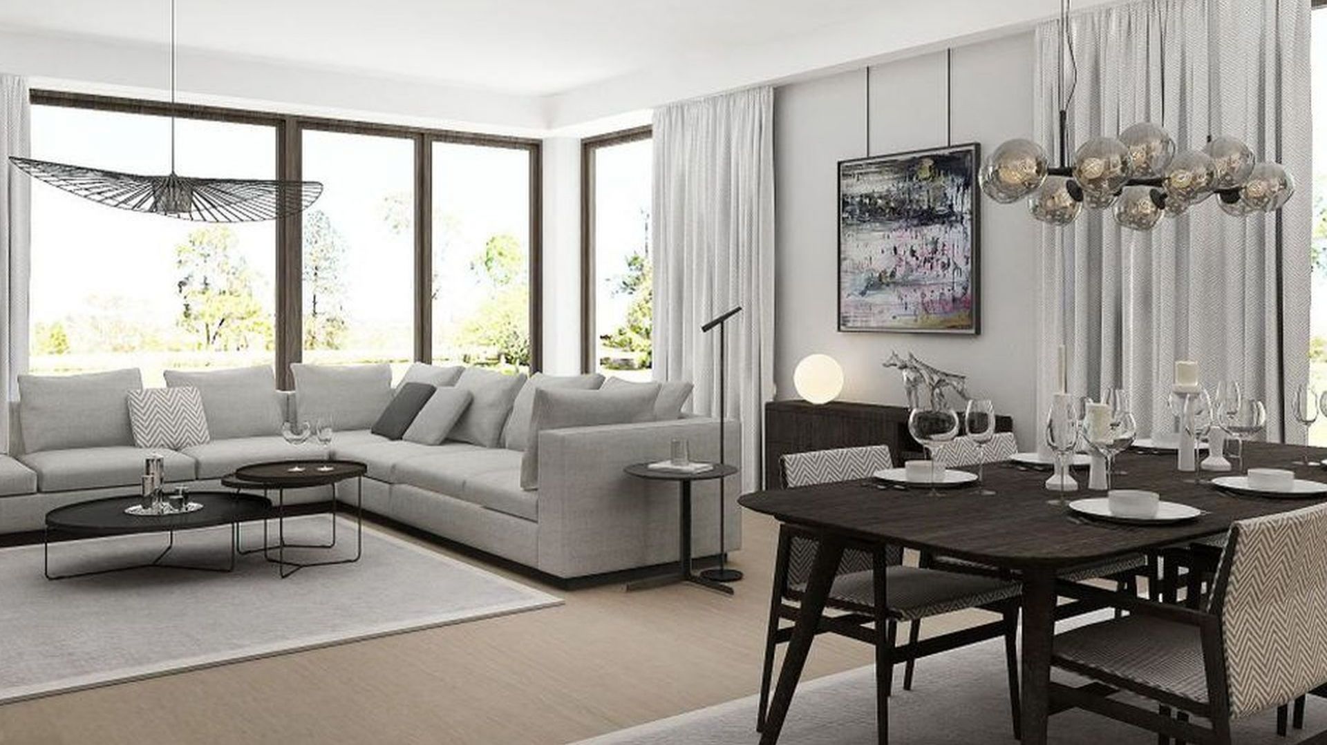 Salon i jadalnia. Fot. Wyrzykowski Studio