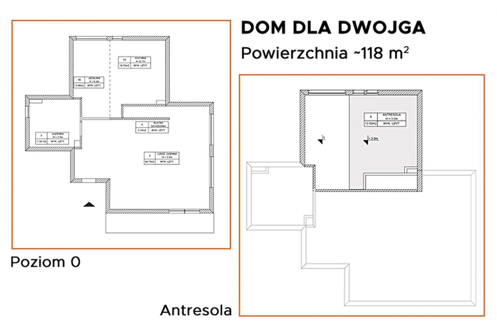 „Konkurs dla architektów i projektantów wnętrz – użytkowników programu CAD Decor” - Zaprojektuj dom dla dwojga. Rzut mieszkania