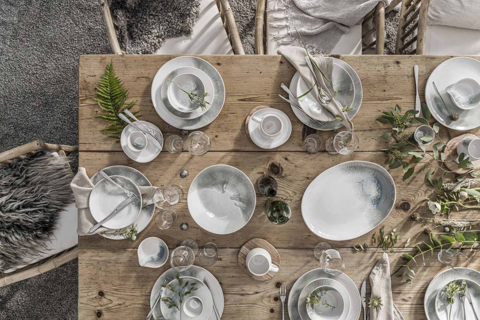 Piękna porcelana. Kolekcja Wave. Fot. Fyrklövern