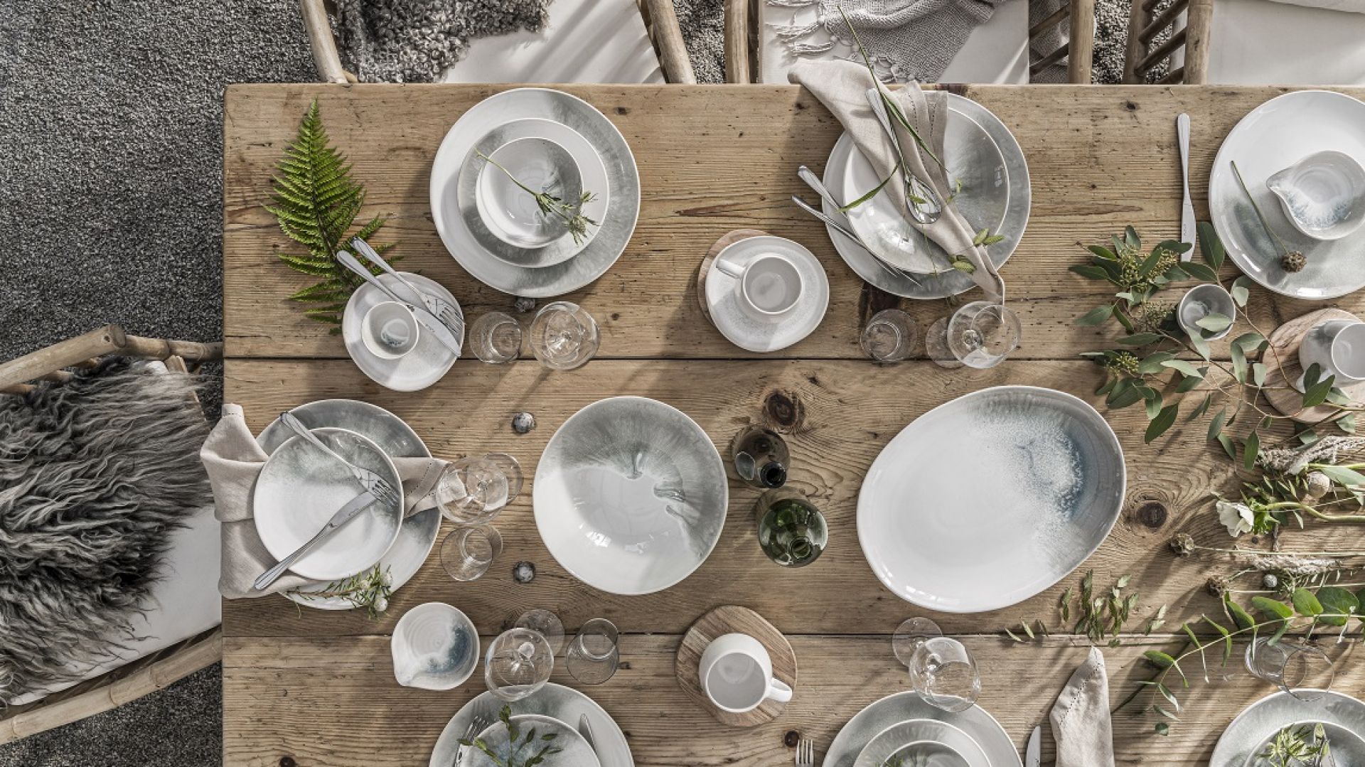 Piękna porcelana. Kolekcja Wave. Fot. Fyrklövern