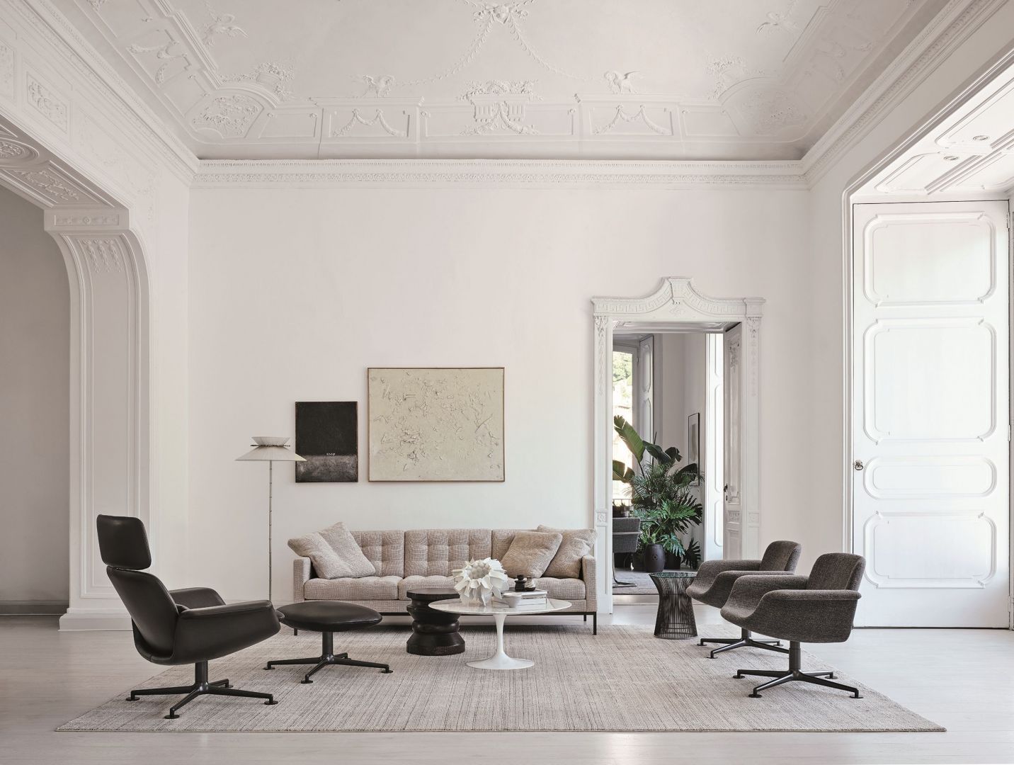 Fotele marki Knoll z kolekcji KN by Piero Lissoni to klasyki designu. Fot. Knoll /Mood-Design