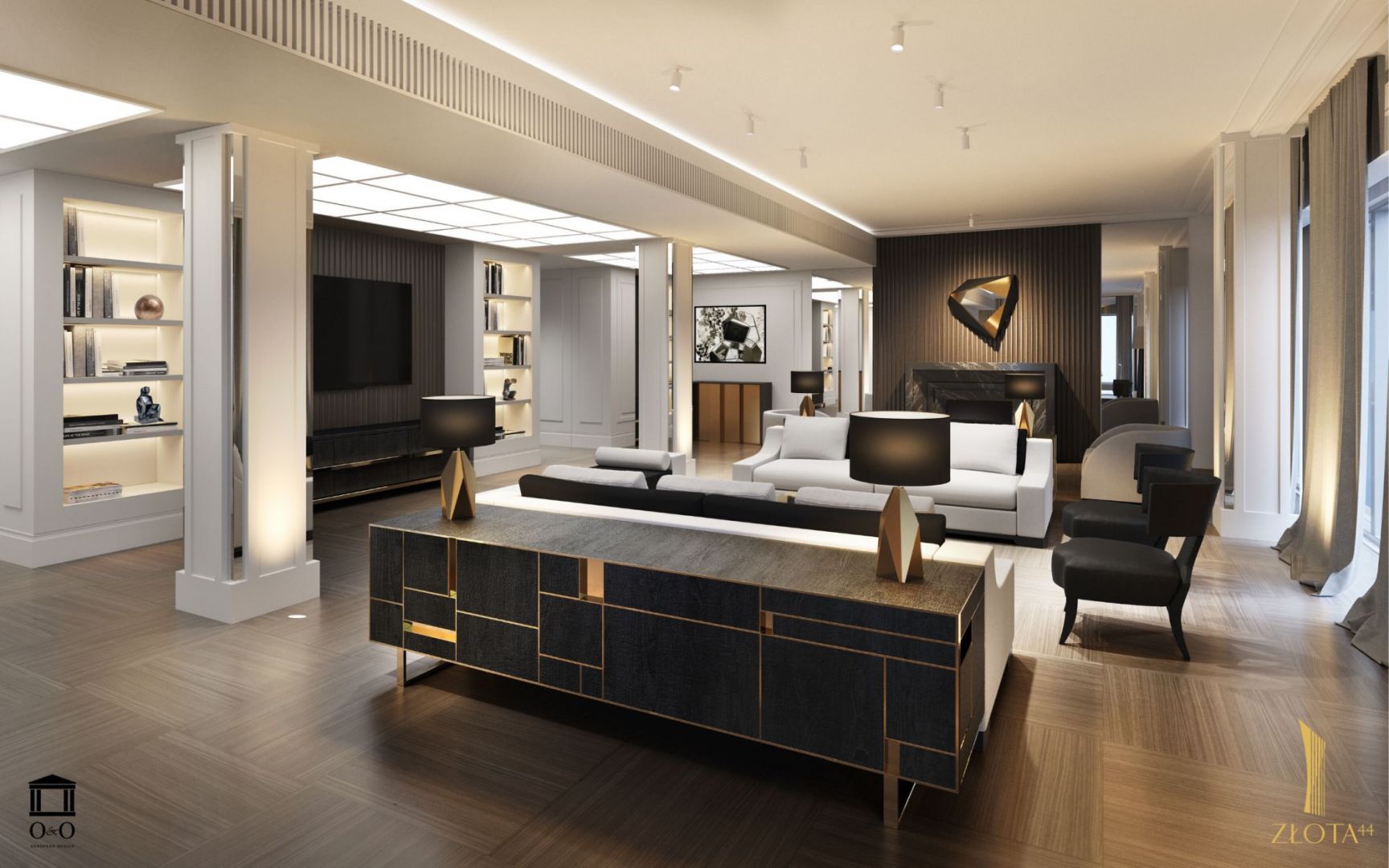 Apartament na 52 piętrze Sky Oasis Złota 44. Fot. Złota 44