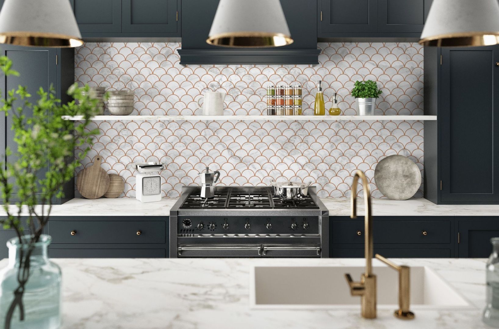 Flabellum Marble Mat - kolekcja Marble/Raw Decor. Produkt zgłoszony do konkursu Kuchnia - Wybór Roku 2020