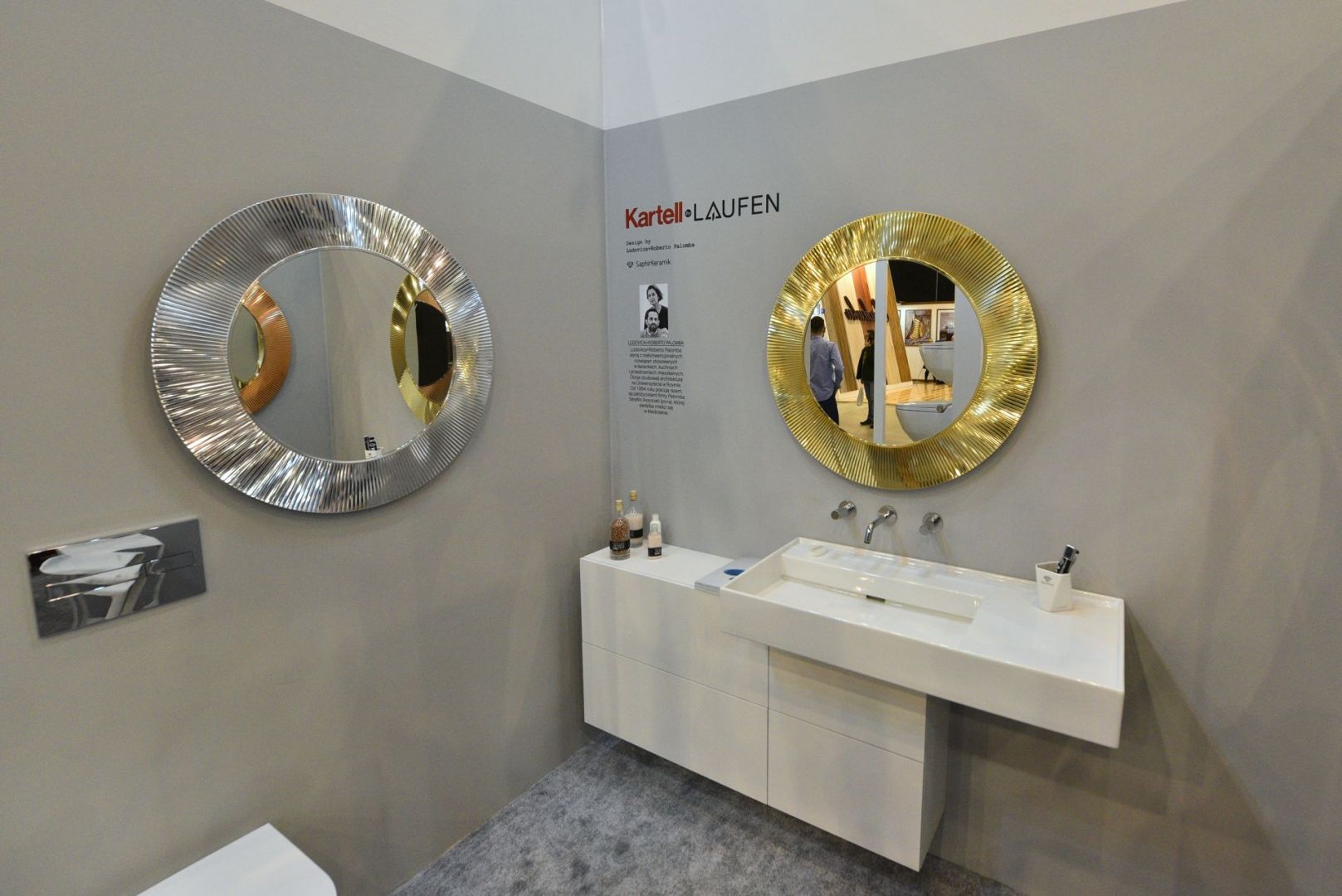 Stoisko Roca i Laufen na 4 Design Days 2020. Fot. PTWP
