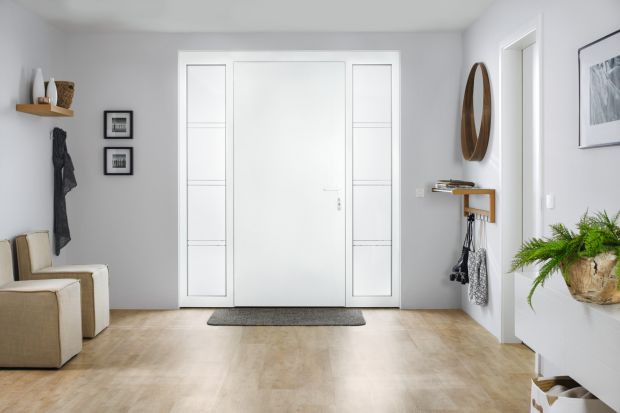 Drzwi zewnętrzne - nowy model z aluminium i stali