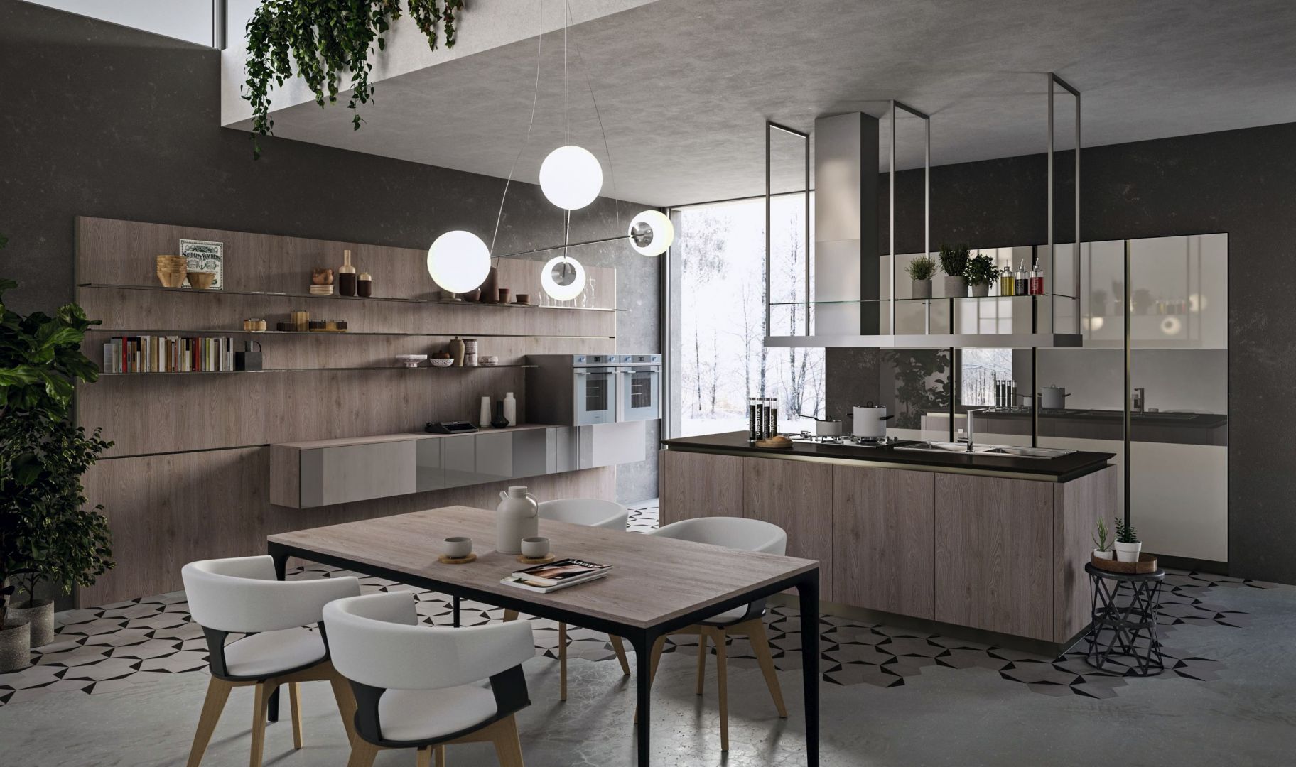 Laboratorium kuchenne Lab13 dzięki modułowości mebli umożliwia zwiększenie ich pojemności o 20%, łącząc design z pięknem, jakością i wygodą. Fot. Aran Cucine