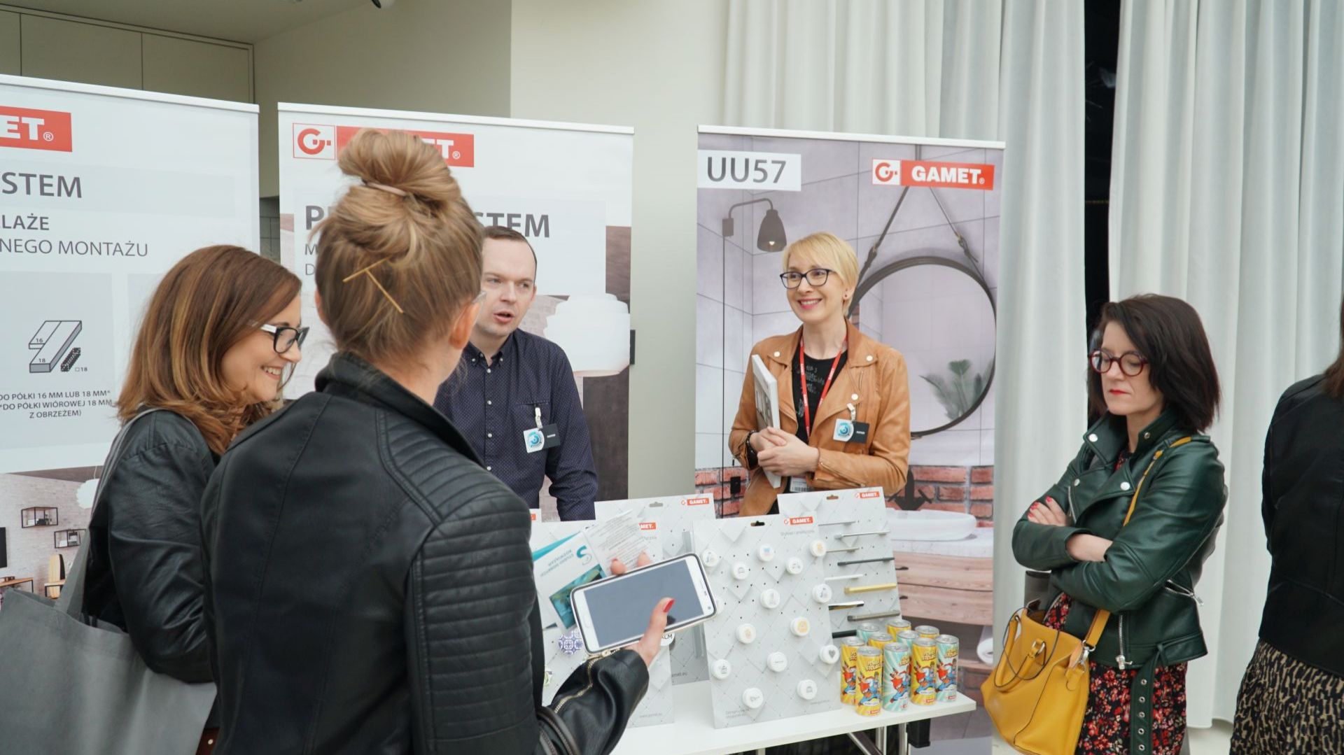 Stoisko firmy Gamet. Studio Dobrych Rozwiązań, Toruń, 10 marca 2020