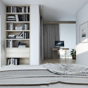 Piękne, eleganckie wnętrze, łącząca styl nowoczesny z elementami klasyki. Projekt: Marta Ogrodowczyk, Marta Piórkowska. Wizualizacje: Elżbieta Paćkowska