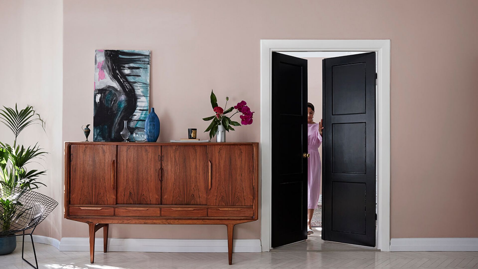 Kolory z palety farb Tikkurila Feel the Color - styl Luxurious. Fot. Tikkurila