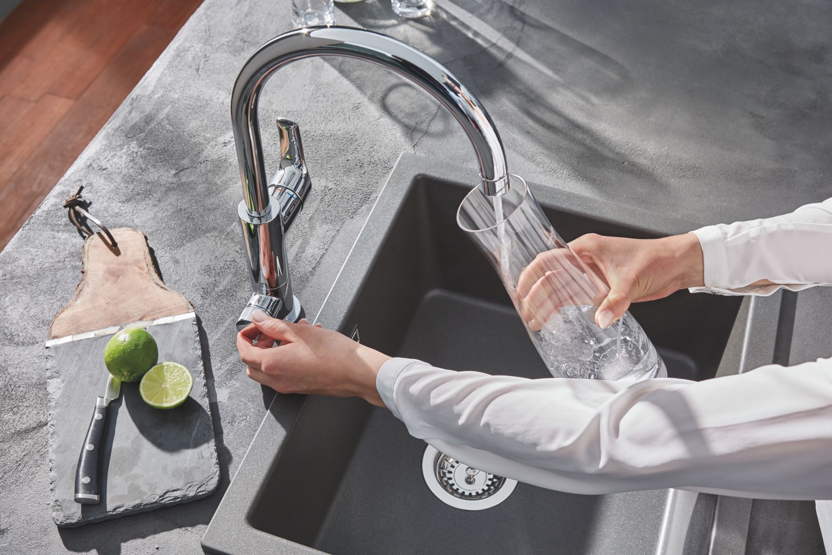 Baterie kuchenne Blue Pure. Fot. Grohe