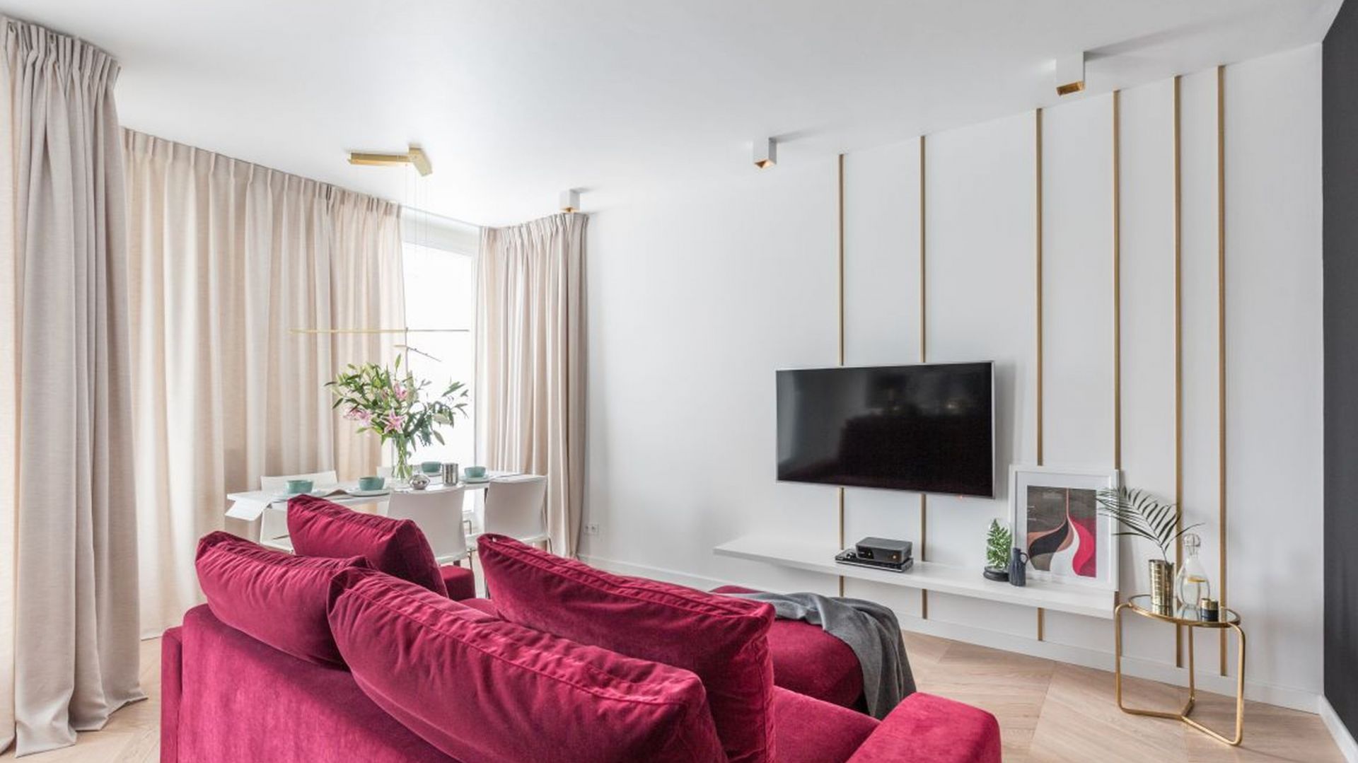 Salon w bloku. 15 pięknych aranżacji. Projekt Decoroom