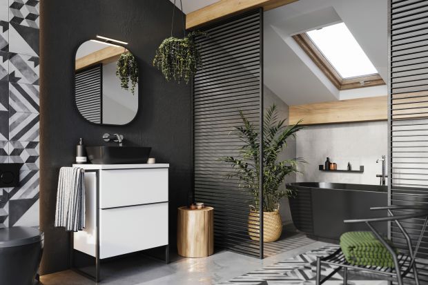 Przemyślane pod względem funkcji oraz estetyki meble łazienkowe pozwalają na optymalne wykorzystanie przestrzeni, zachowując jednocześnie relaksacyjny charakter pomieszczenia.