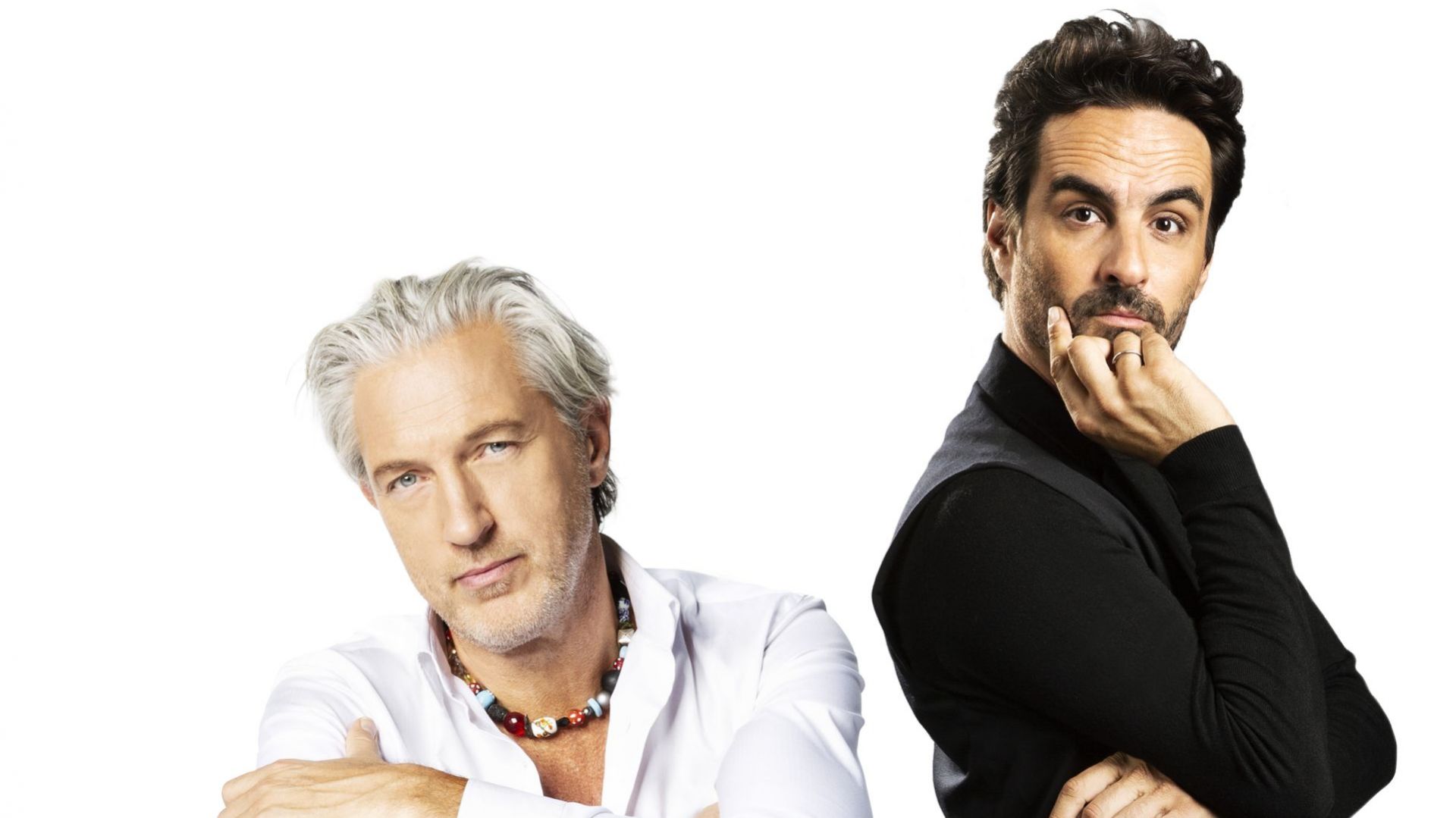 Marcel Wanders i Gabriele Chiave, dyrektor artystyczny studia Marcel Wanders.