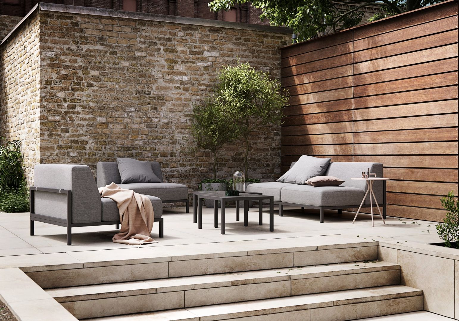Balkon i taras marzeń - modne meble outdoorowe. Fot. BoConcept
