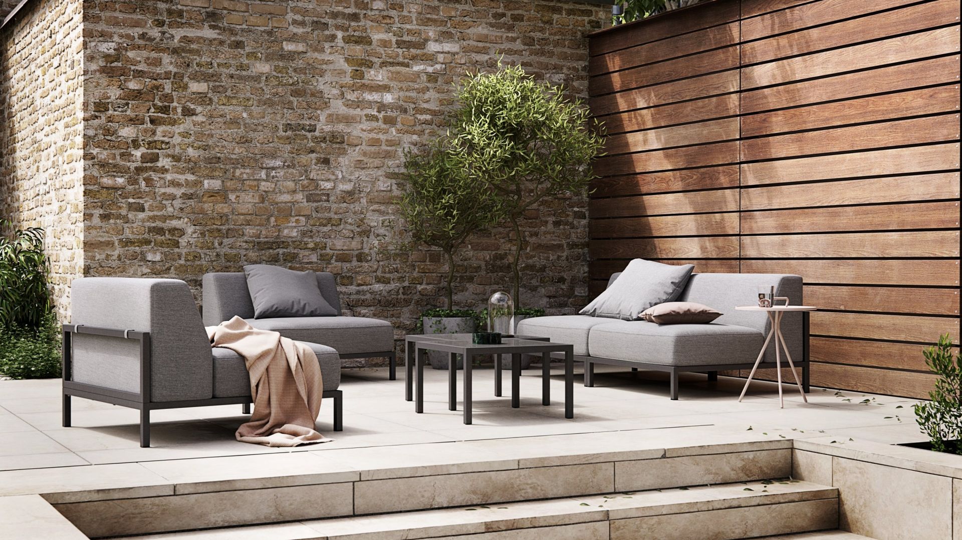 Balkon i taras marzeń - modne meble outdoorowe. Fot. BoConcept