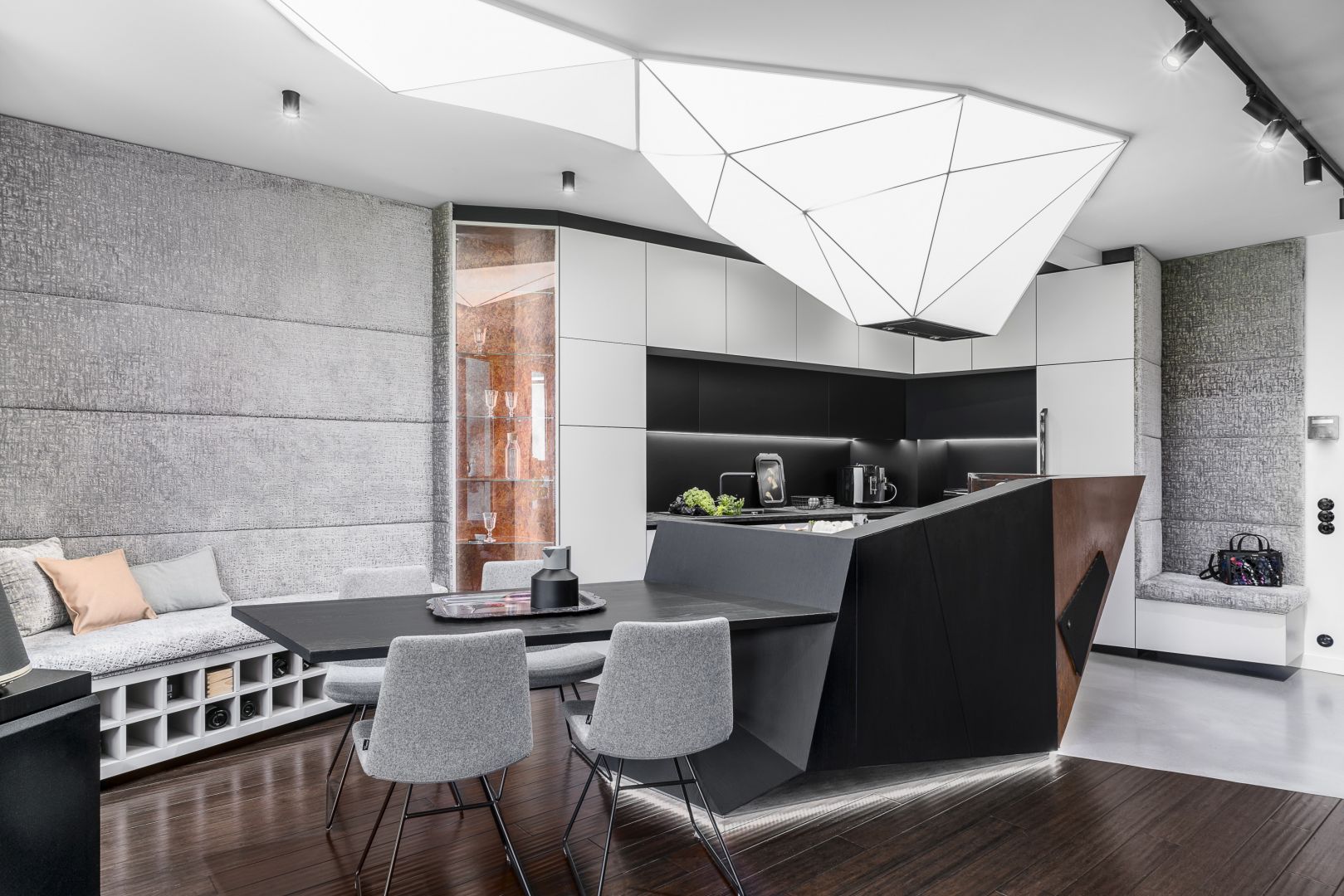 Wyspa w kuchni - najlepsze realizacje architektów. Projekt Magma. Fot. Fotomohito