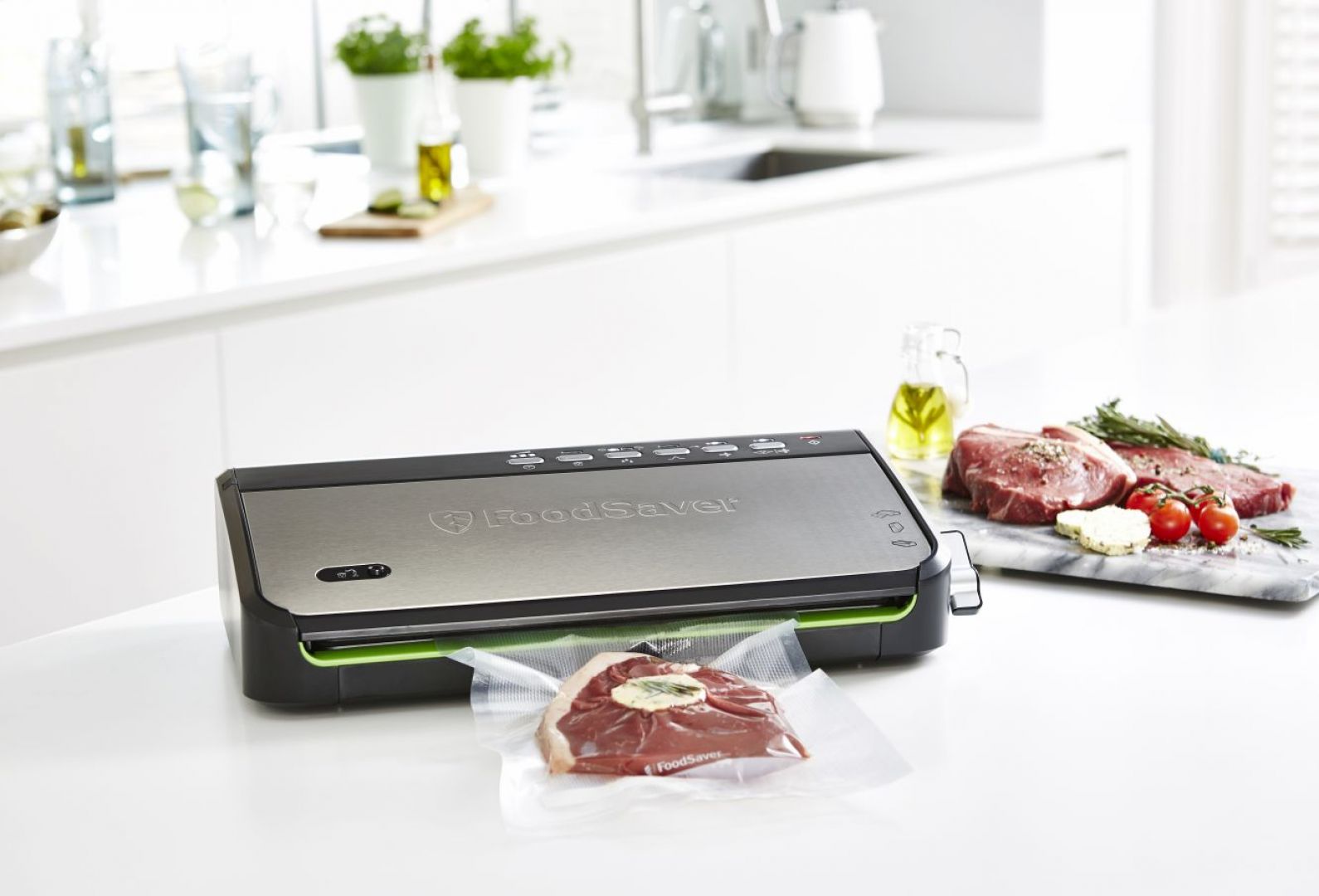 Urządzenie do pakowania próżniowego Vacuum Sealer SideFood+BagSealed