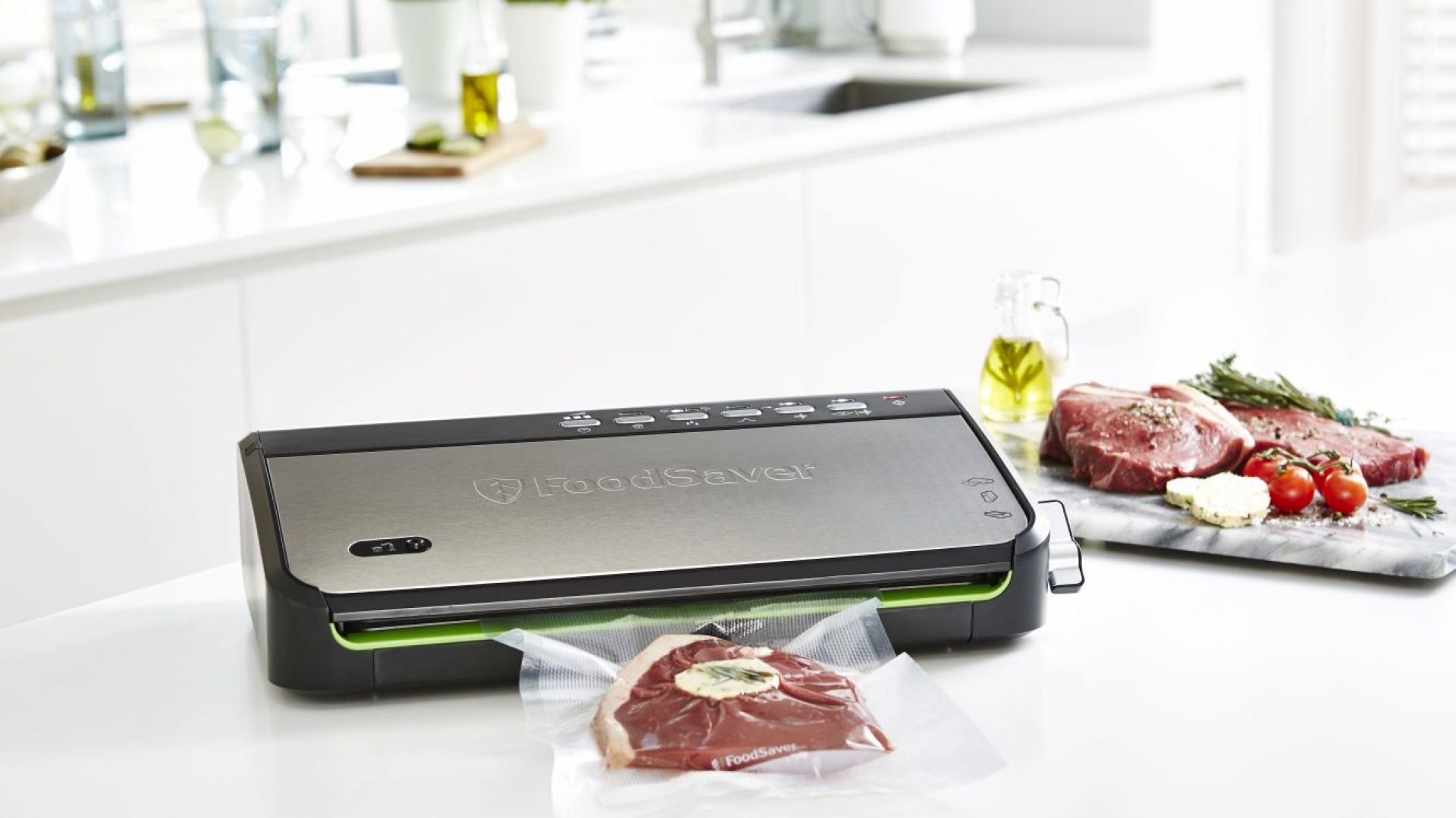 Urządzenie do pakowania próżniowego Vacuum Sealer SideFood+BagSealed