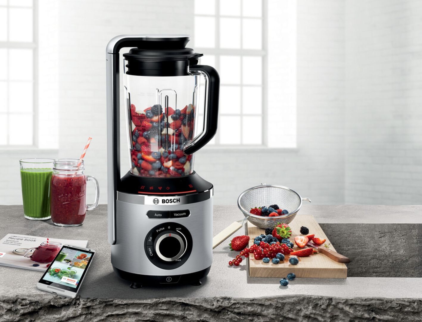 Blender próżniowy - najlepszy sposób na zdrowe koktajle. Fot. Bosch