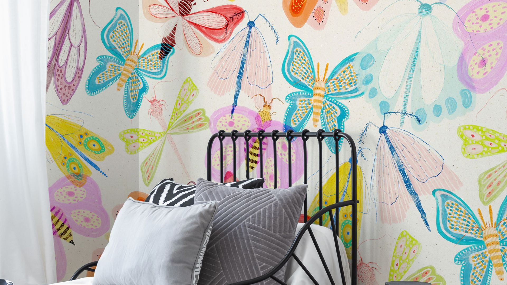Nowa kolekcja tapet do pokoju dziecka Naive Butterfly