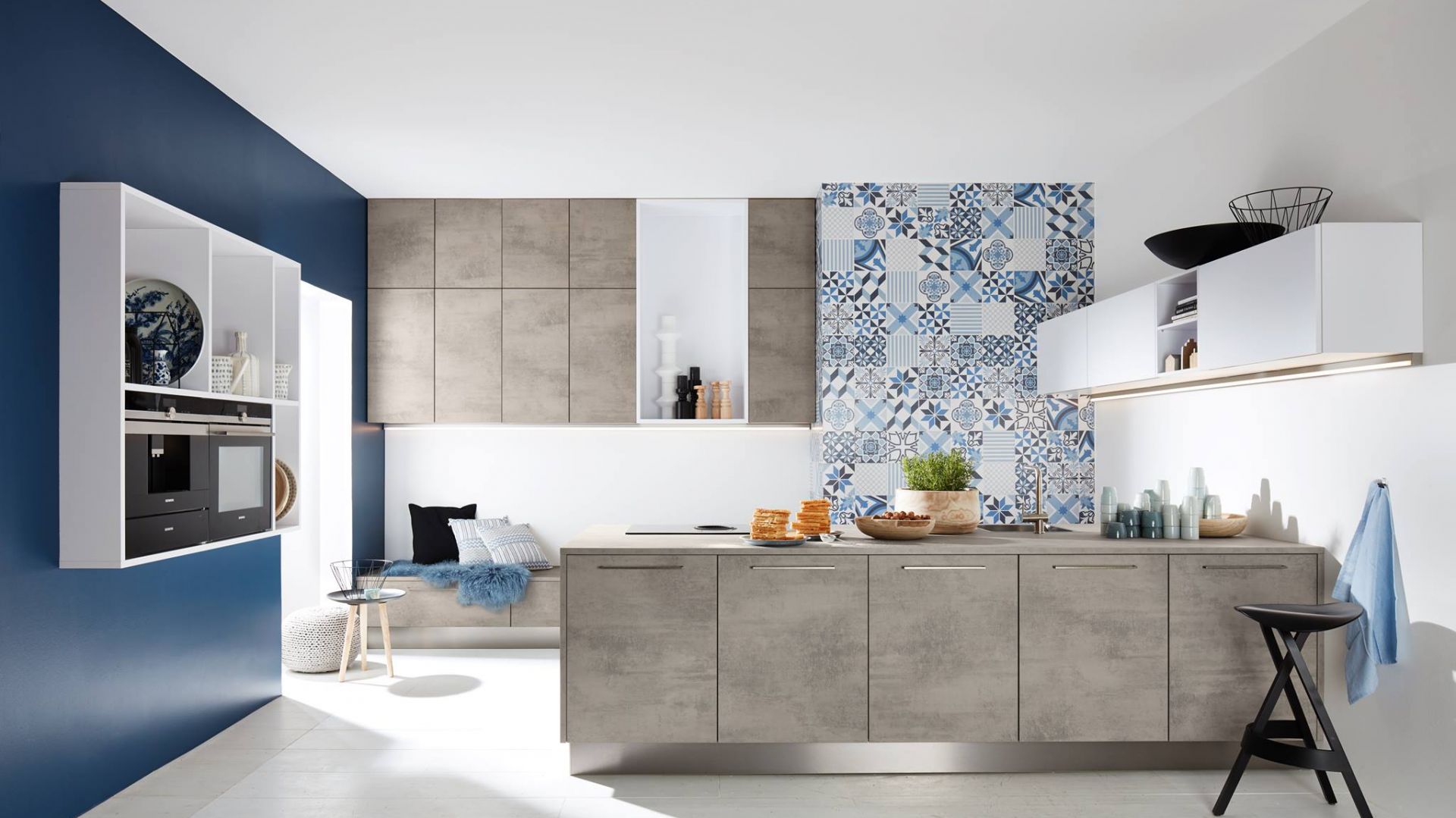 Betonowe inspiracje w kuchni. 12 pomysłów na modne meble. Fot. Nolte Kuchen