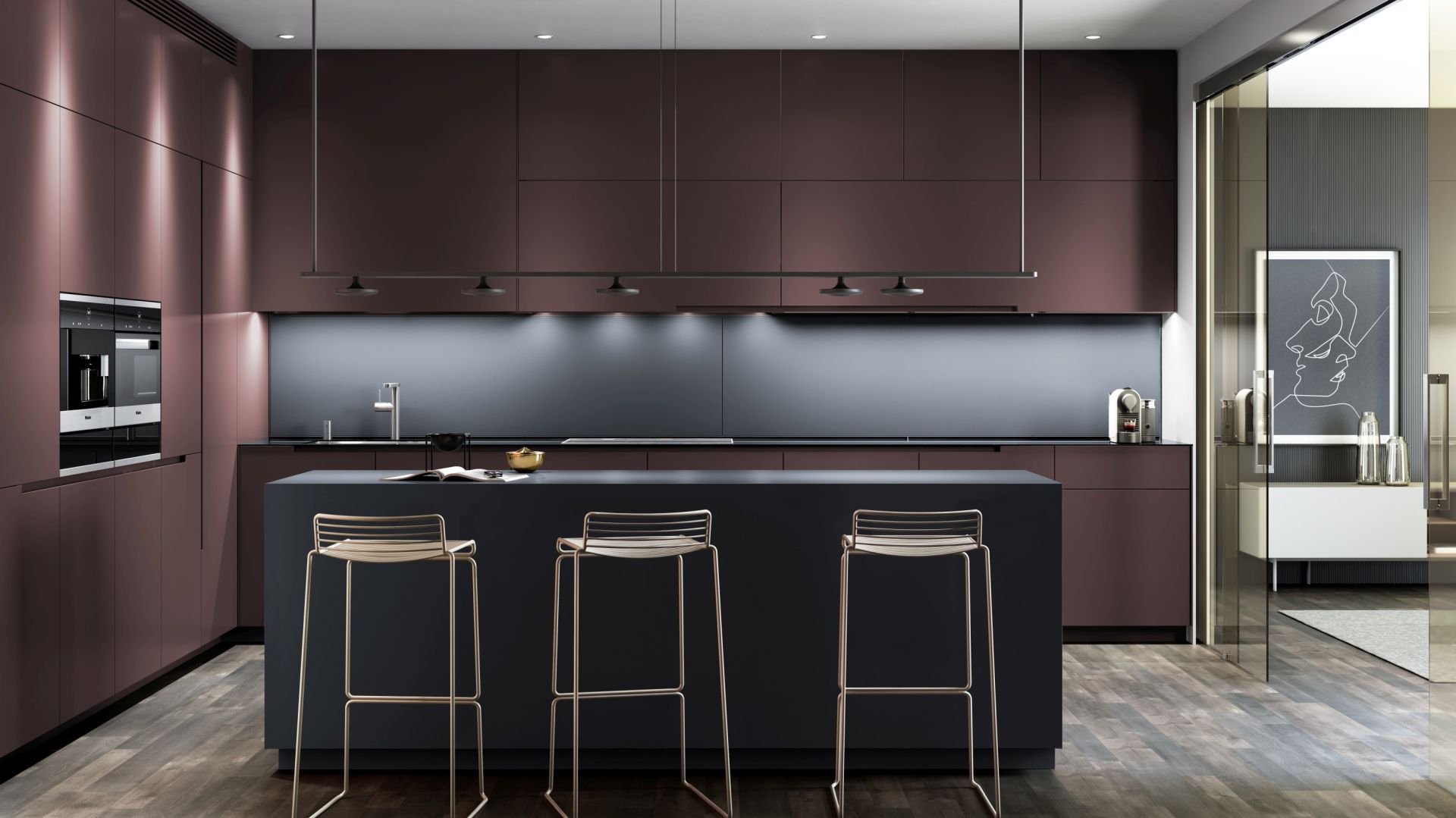 Bezpieczna kuchnia. Dekton Baltic Cosentino