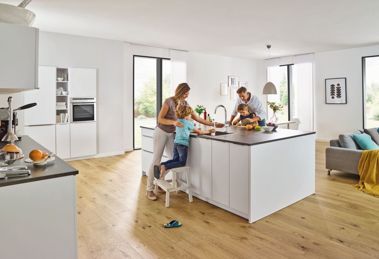 Przefiltrowana woda prosto z baterii kuchennej, dzięki Grohe Blue Home. Zestaw startowy już od 1.242 zł