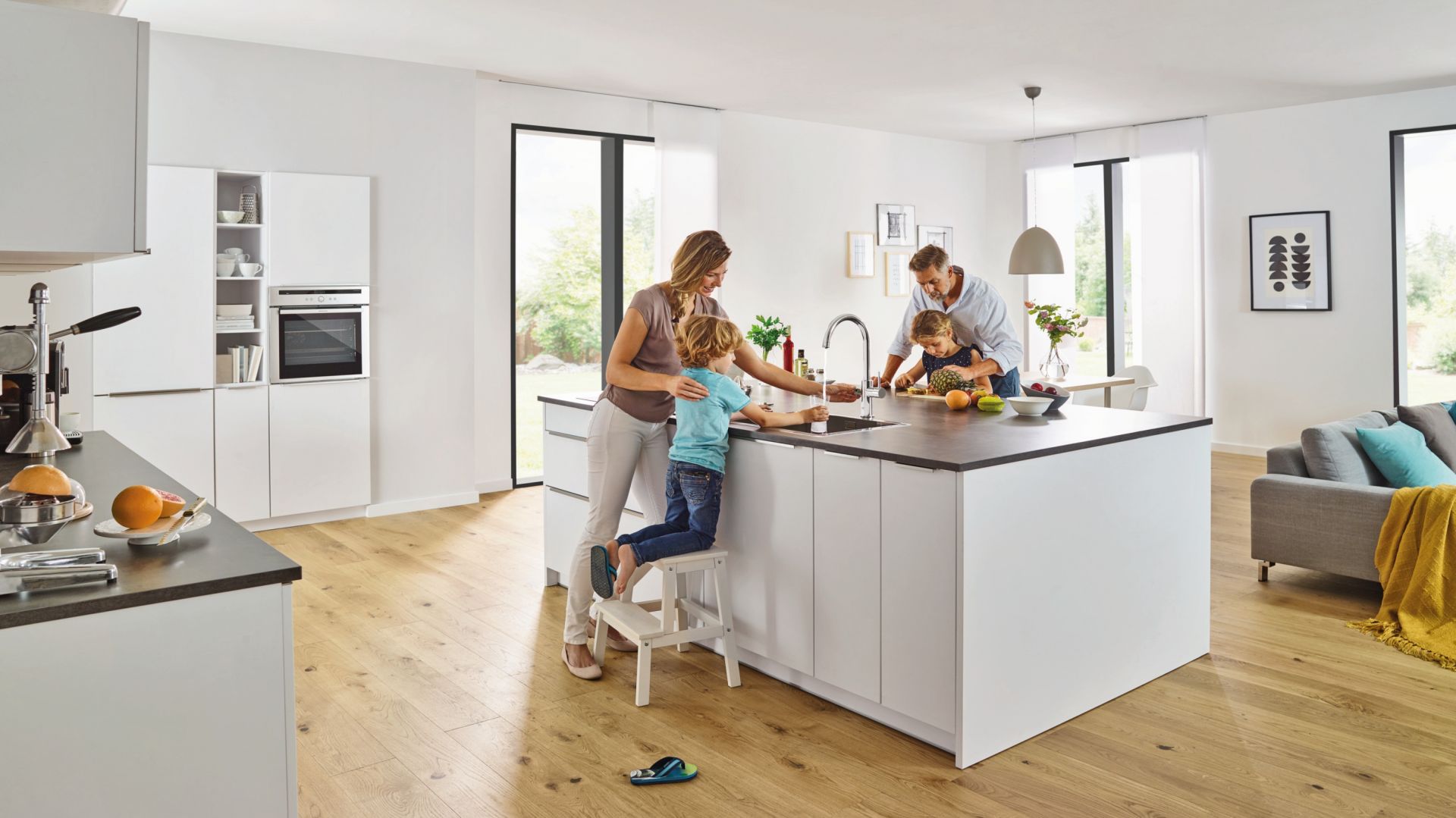 Przefiltrowana woda prosto z baterii kuchennej, dzięki Grohe Blue Home. Zestaw startowy już od 1.242 zł