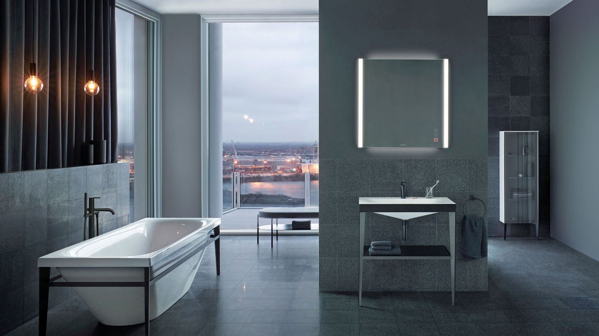 Ceramika Viu z meblami Xviu by Sieger Design Duravit