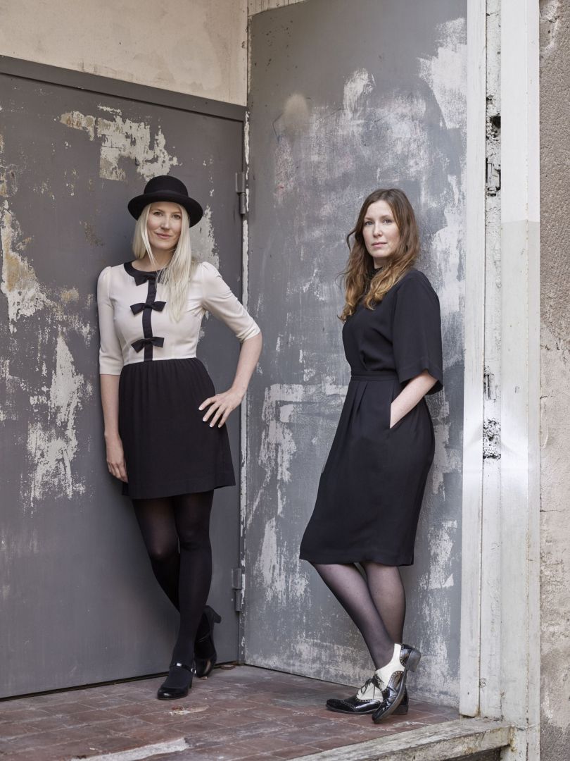 Sofia Lagerkvist i Anna Lindgren tworzą szwedzkie biuro projektowe Studio Front. Fot. Lena Modigh