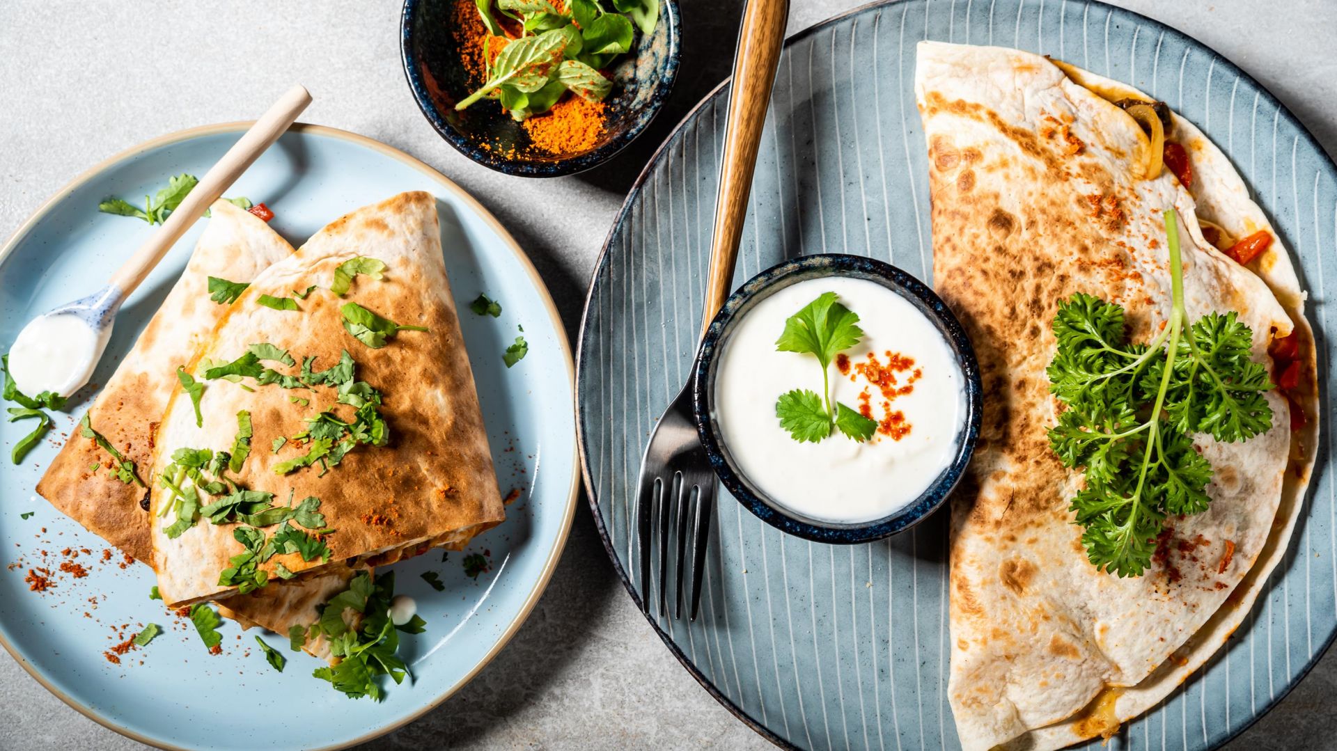Quesadilla z kurczakiem. Fot. Knorr