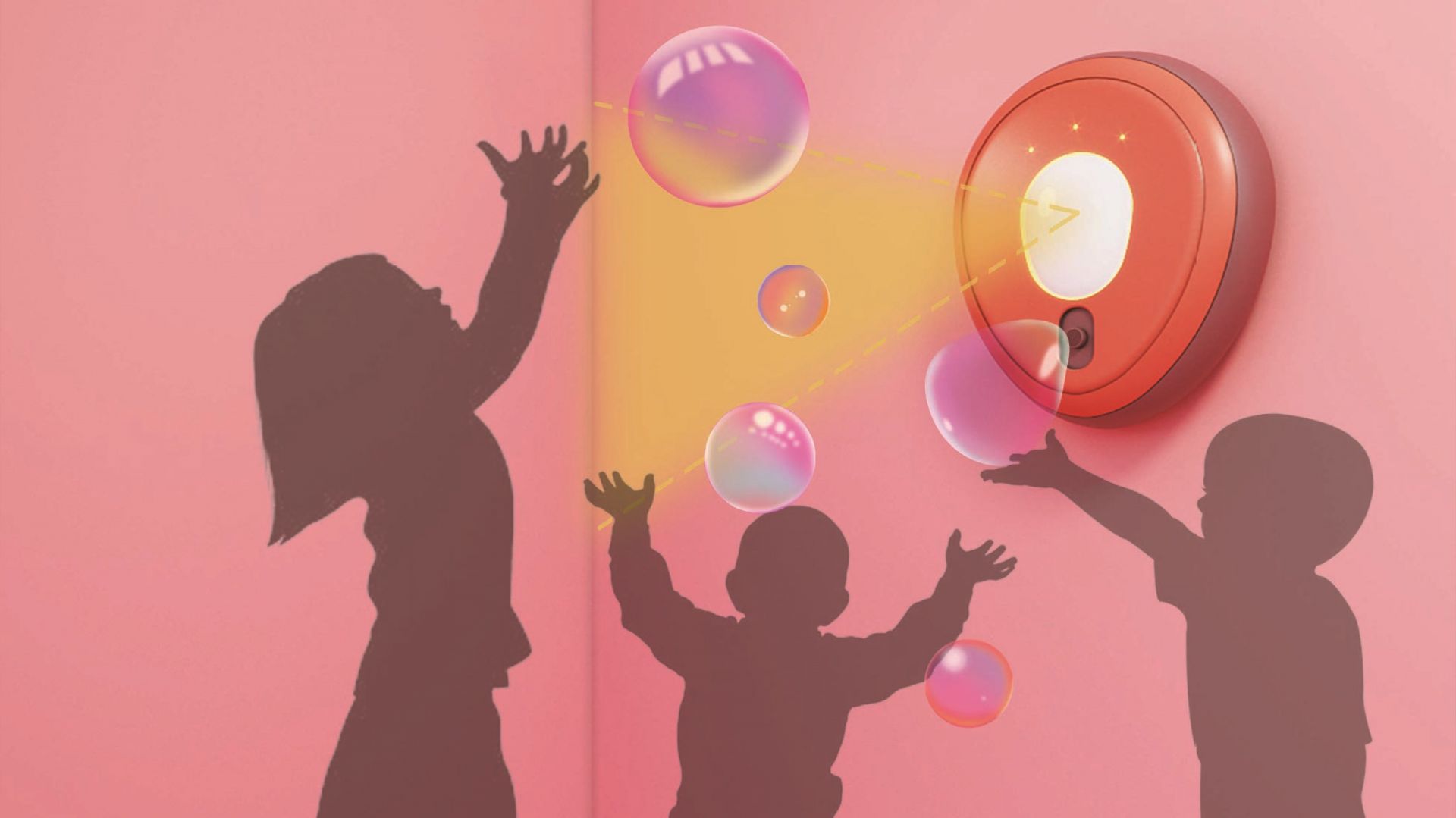 “Bubble Bump” (Alina Pshenichnikova, Rosja): To urządzenie, które automatycznie dozuje płyn dezynfekujący przypominające bańki mydlane, tak aby zachęcić dzieci do zwiększonej higieny i dezynfekcji na co dzień