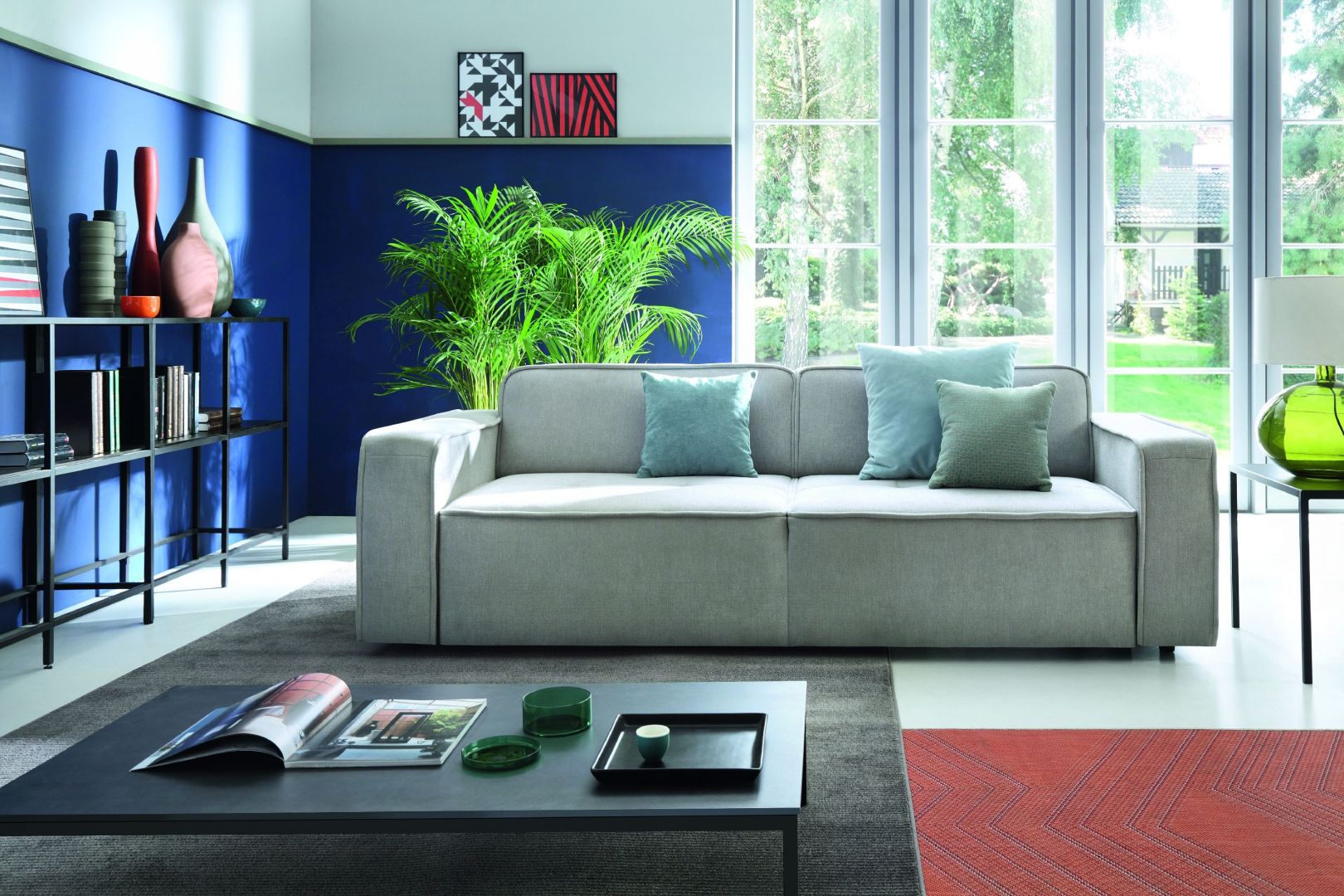 Charakterystyczną cechą modeli Modo, czy Veneto marki Sweet Sit jest prosty, współczesny design, który długo nie wyjdzie z mody. Na zdj. Sofa Modo Sweet Sit.