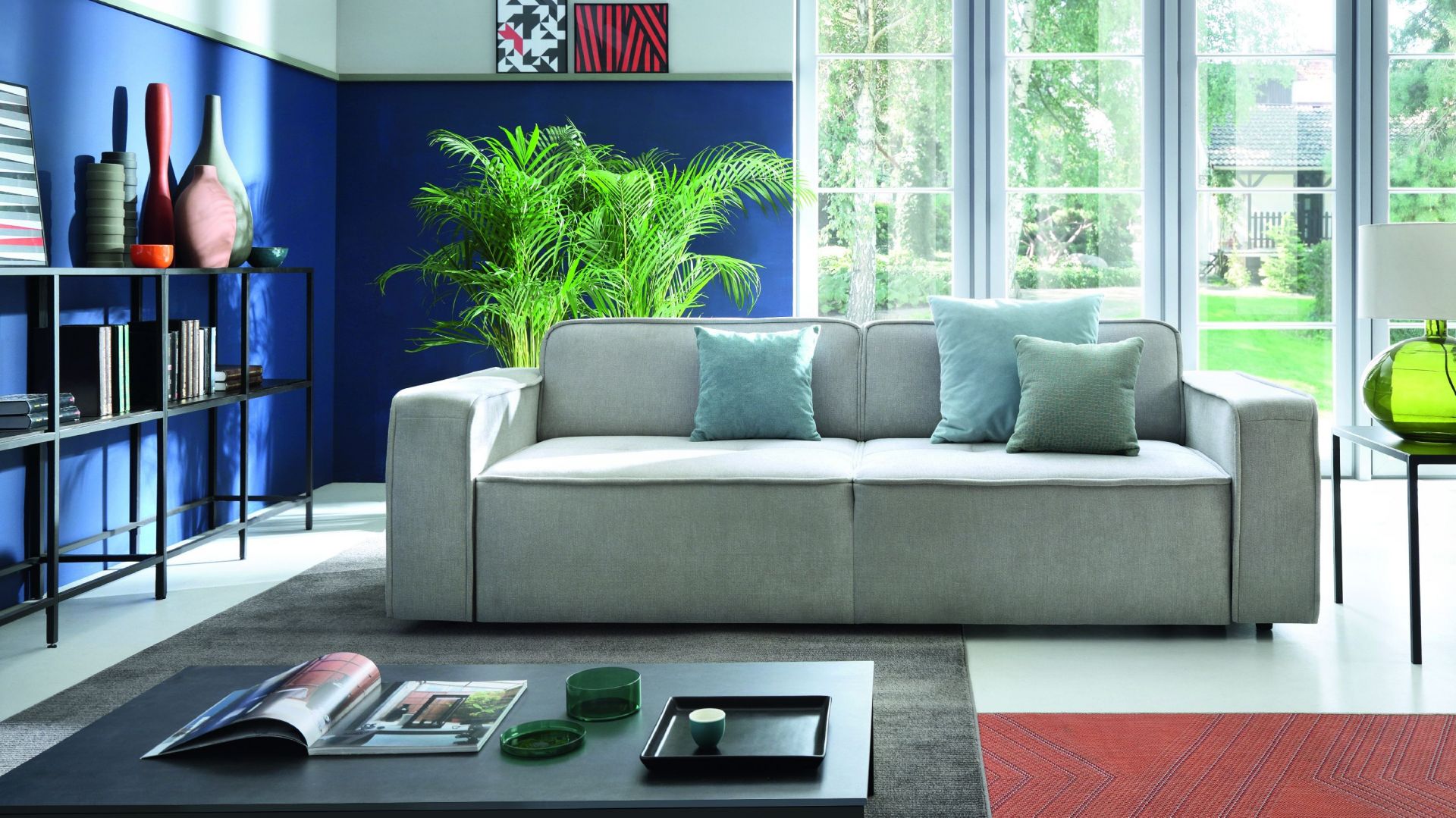 Charakterystyczną cechą modeli Modo, czy Veneto marki Sweet Sit jest prosty, współczesny design, który długo nie wyjdzie z mody. Na zdj. Sofa Modo Sweet Sit.