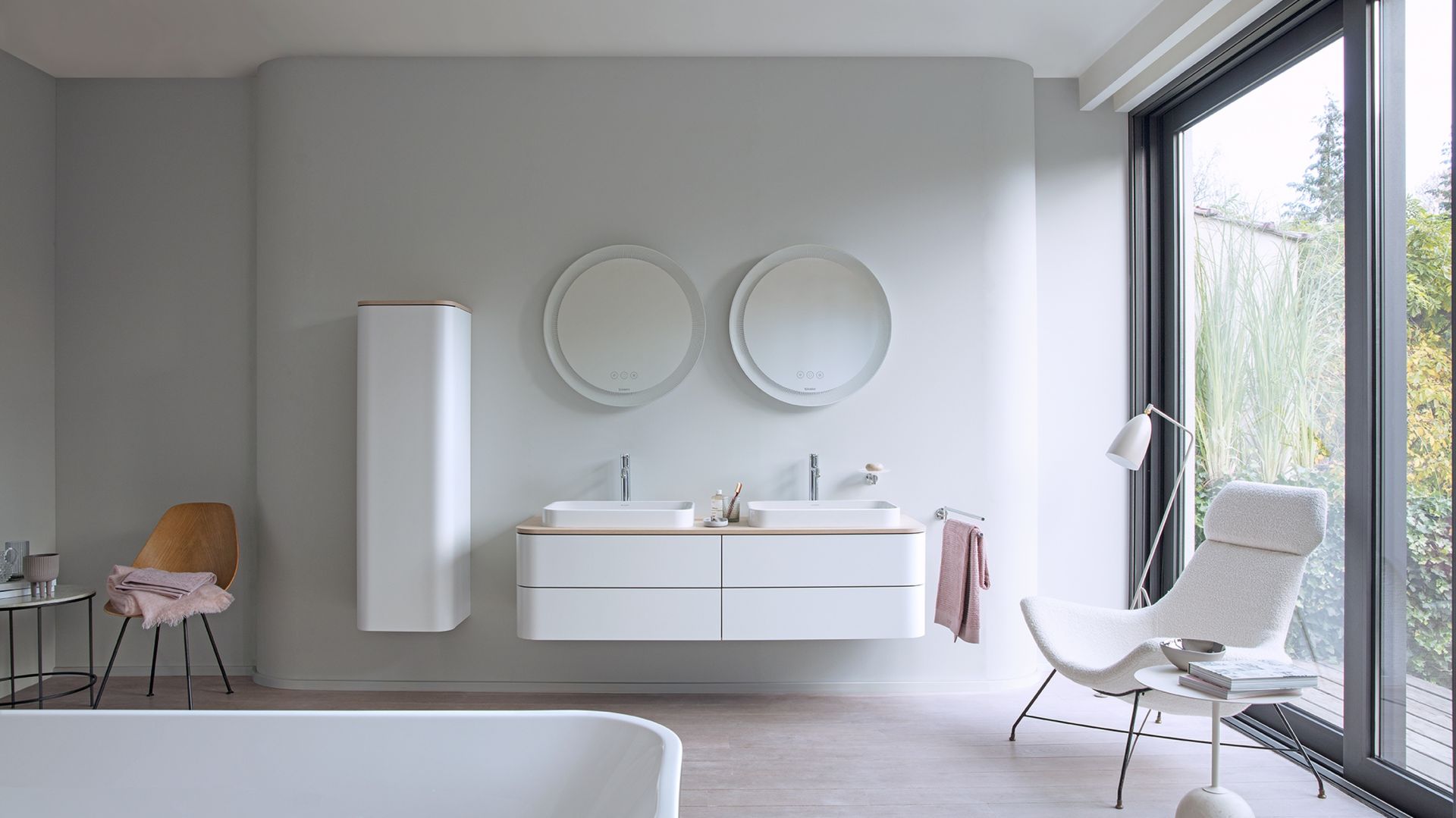 Trendy 2020: geometryczne formy w łazience