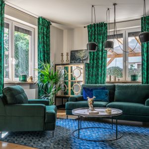 Wnętrza pełne zieleni wydają się cieplejsze i przytulniejsze. Fot. Gala Collezione
