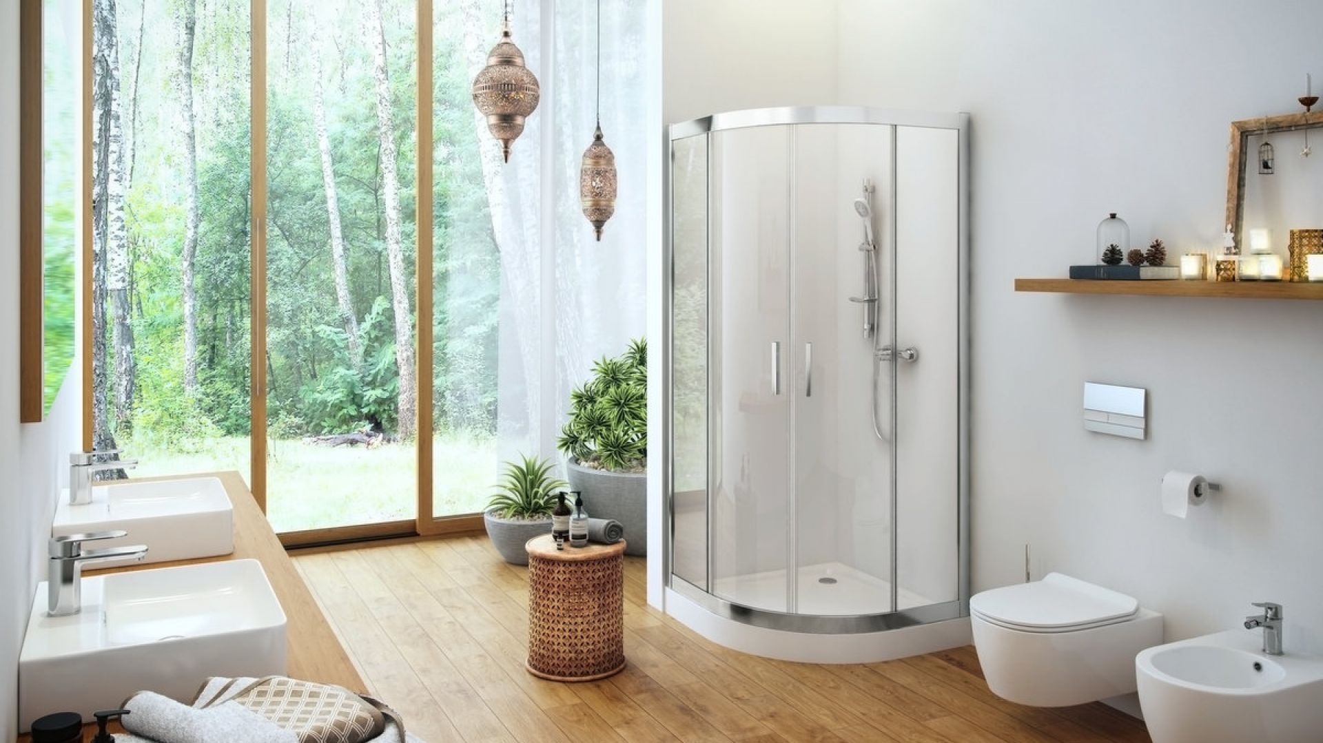 Łazienka z prysznicem: 12 świetnych produktów. Zobacz zdjęcia!
