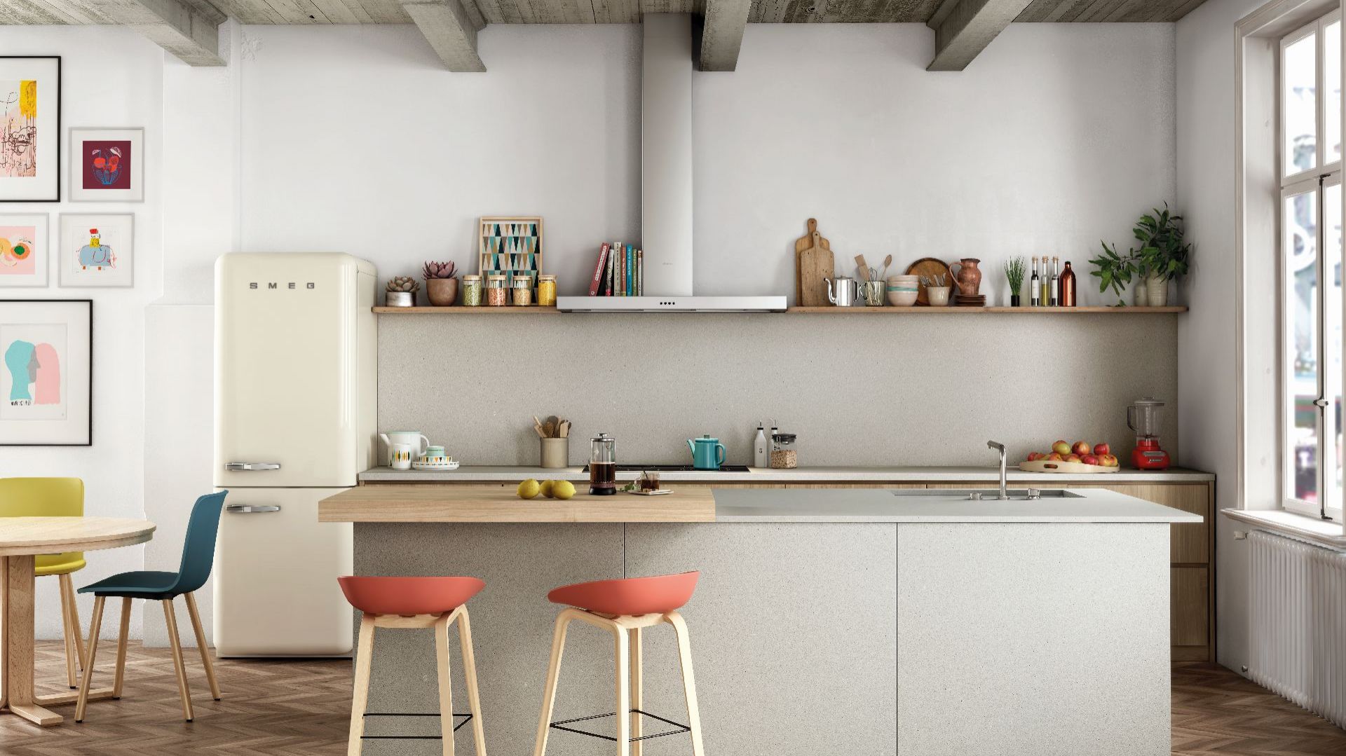 Nowa kolekcja konglomeratów kwarcowych Silestone Loft. Fot. Cosentino