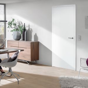 Drzwi serii BaseLine z powierzchnią Duradecor dostępne w ofercie firmy Hörmann. Fot. Hörmann