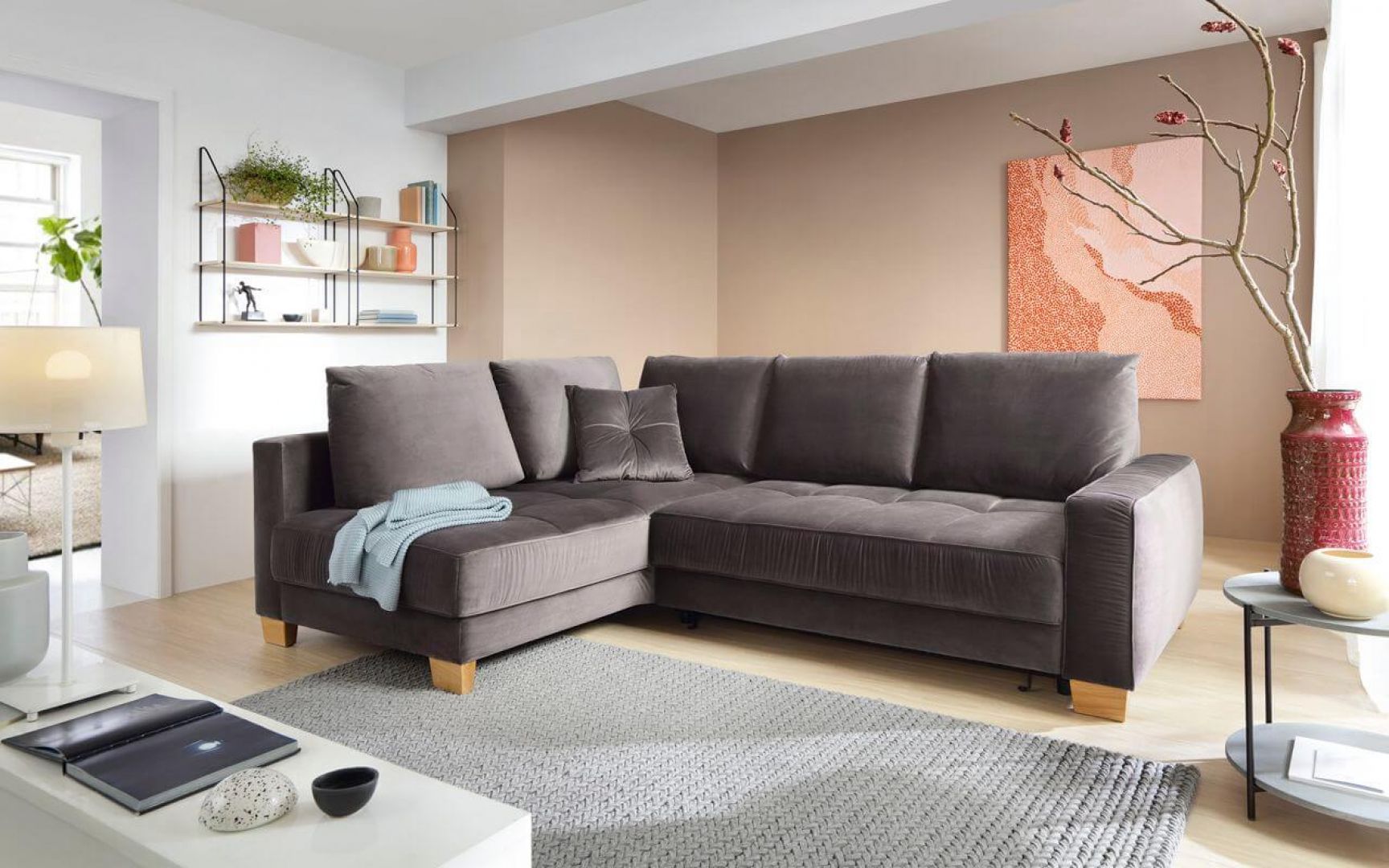 Sofa do salonu z kolekcji Sim dostępna w ofercie firmy Sweet Sit. Fot. Sweet Sit