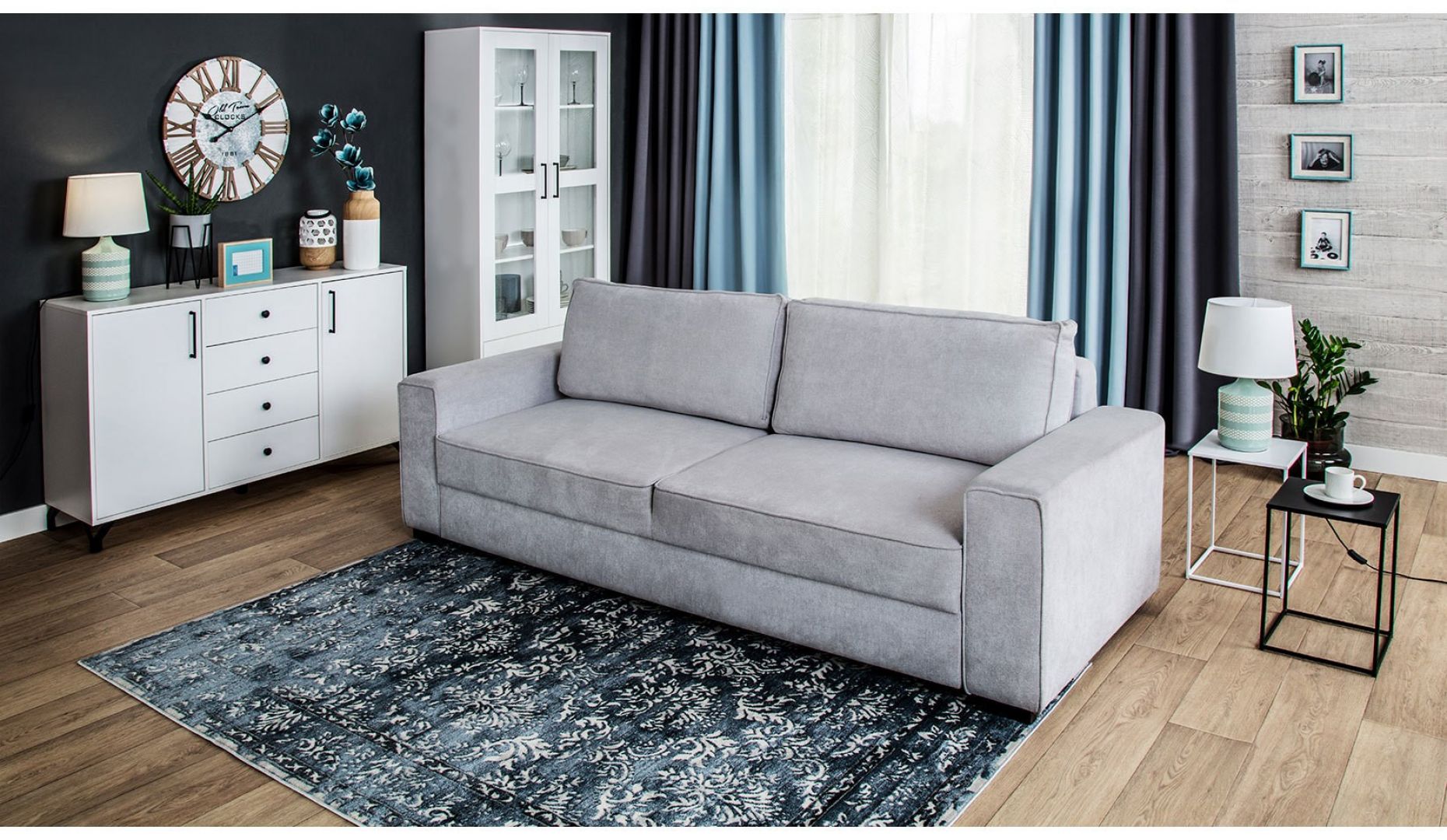 Sofa do salonu z kolekcji Vega dostępne w ofercie Salonów Agata. Cena: 2.150 zł. Fot. Salony Agata