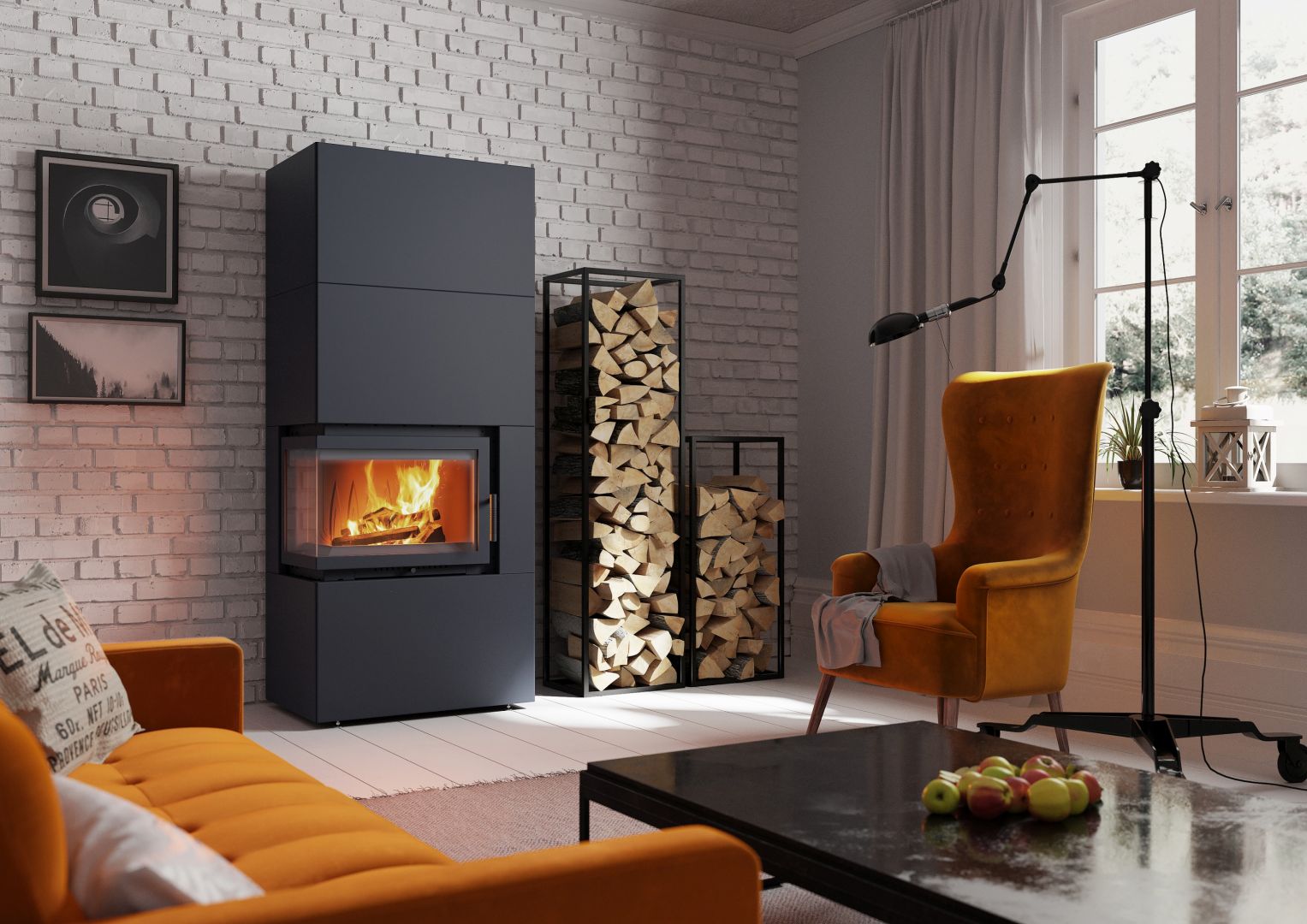 marka Kratki oddaje w nasze ręce dwa rodzaje kominków - Home Easy Box i Simple Box. Fot. Kratki
