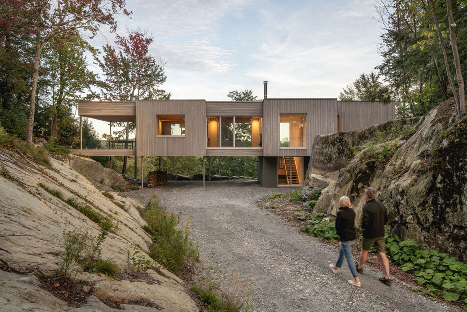 Projekt: Natalie Dionne Architecture. Zdjęcia: Raphaël Thibodeau