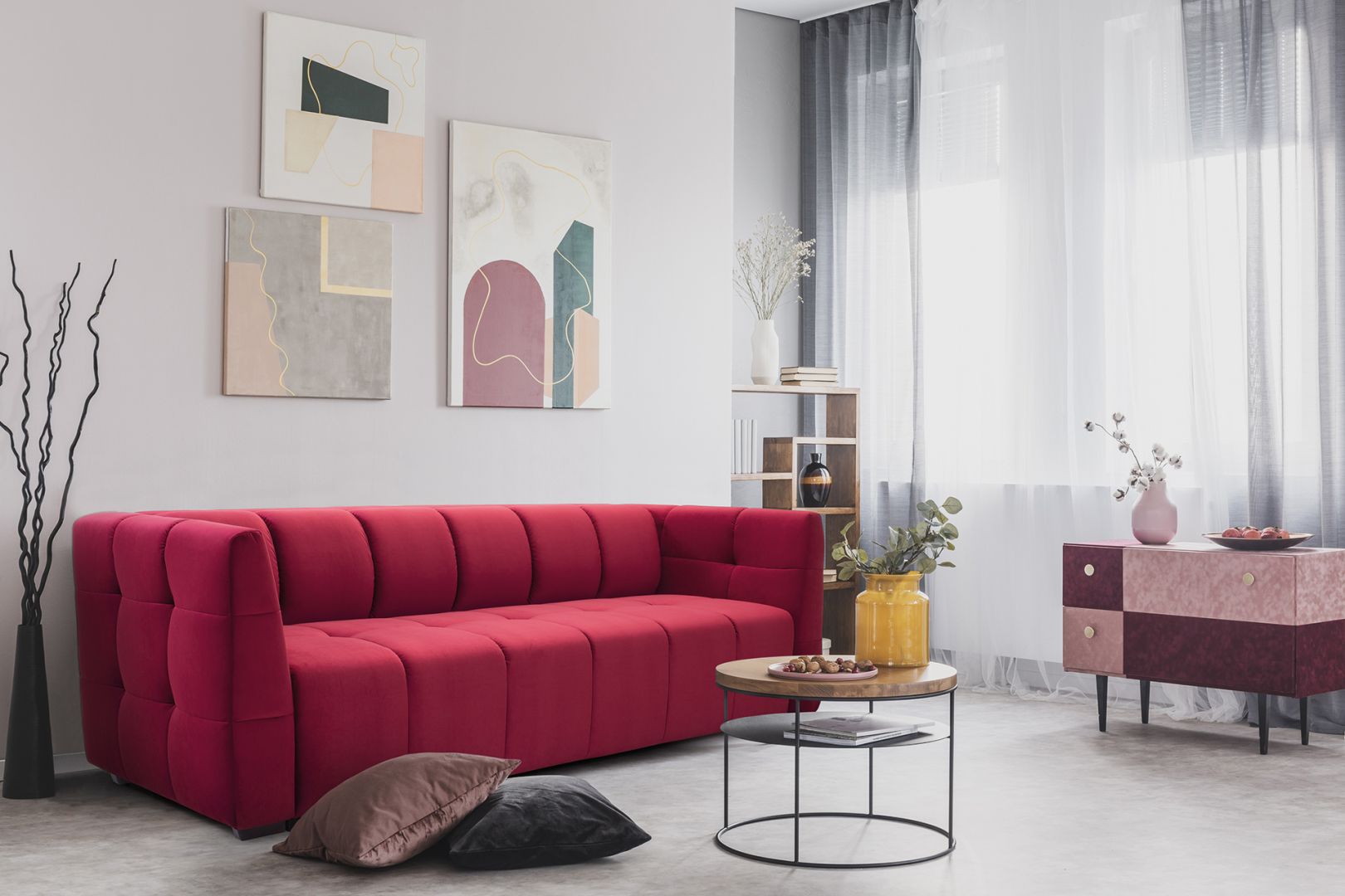 Nowe sofy Saxo, Paxi i Gaja zachwycają nie tylko przemyślanym, oryginalnym designem i mnogością kolorów obicia do wyboru. Na zdj. model Gaja Sweet Sit