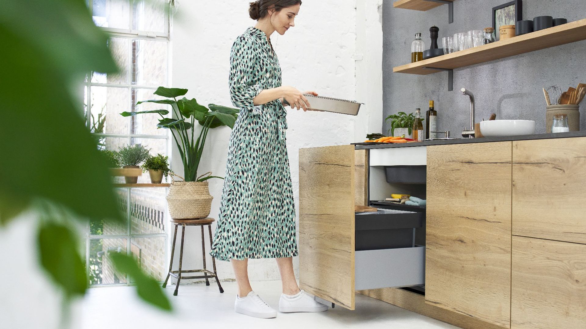 Nowy fajny pomysł do kuchni: sposób na strefę zmywania
