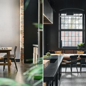 Adaptacja na loft starej kuźni w Fabryce Pomp w Lesznie. Projekt wnętrza: Jan Sikora, Sikora Wnętrza. Fot. Tom Kurek